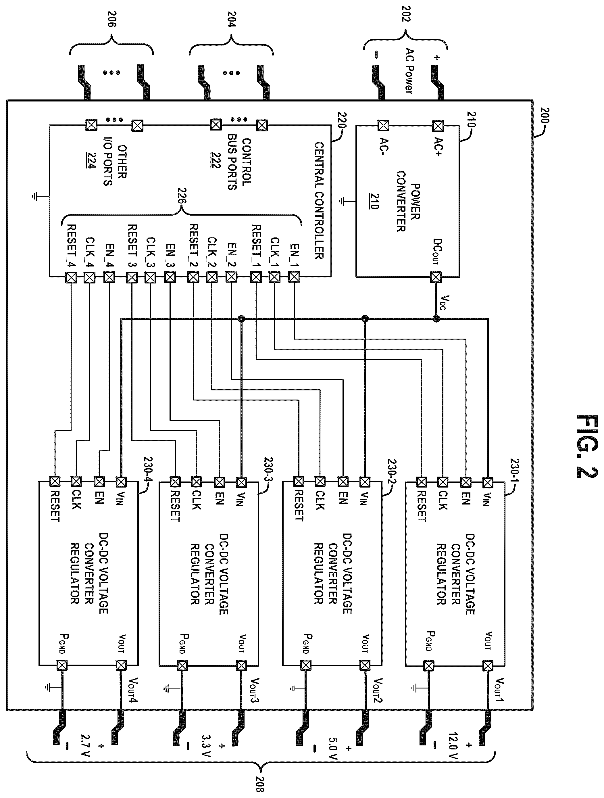 Patent US12348028 Figure 2 – Multi-output programmable power manager