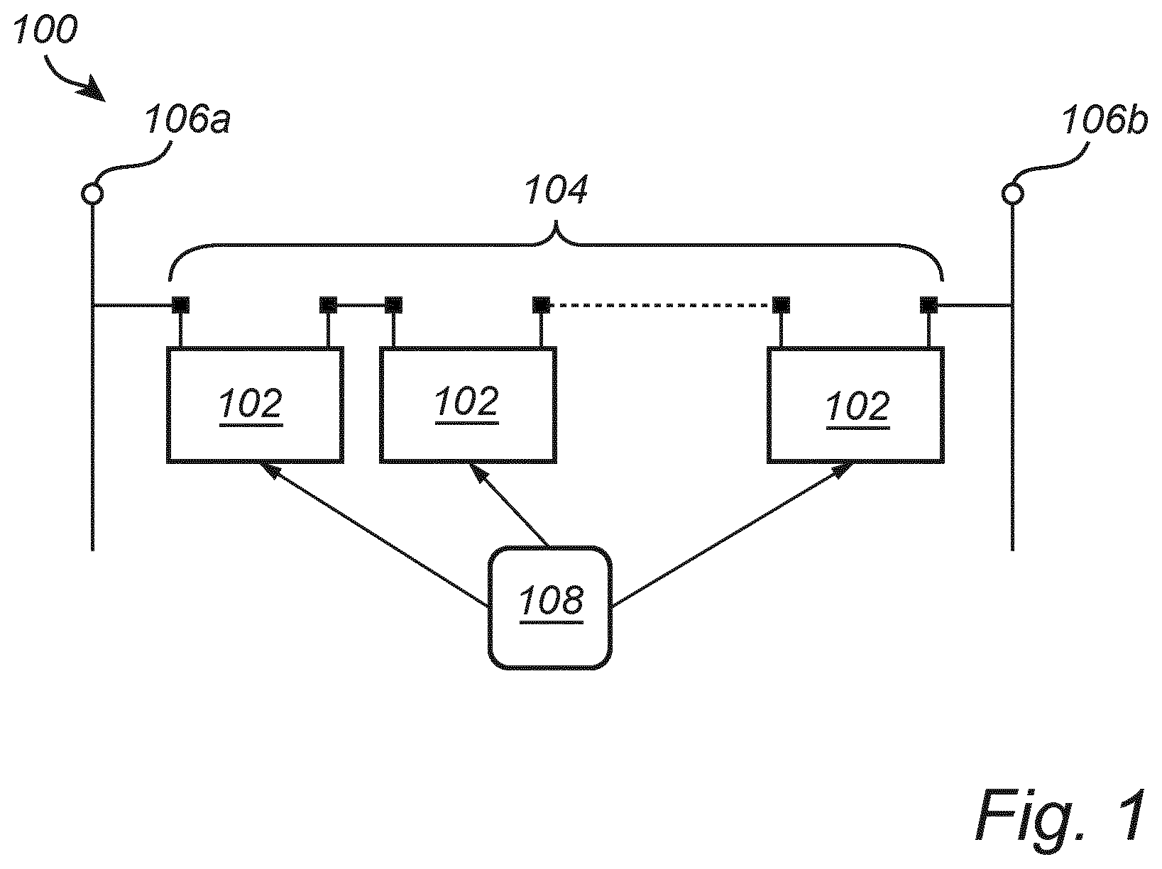 Patent US12348029 Figure 1 – Auxiliary power supply for energy storage systems