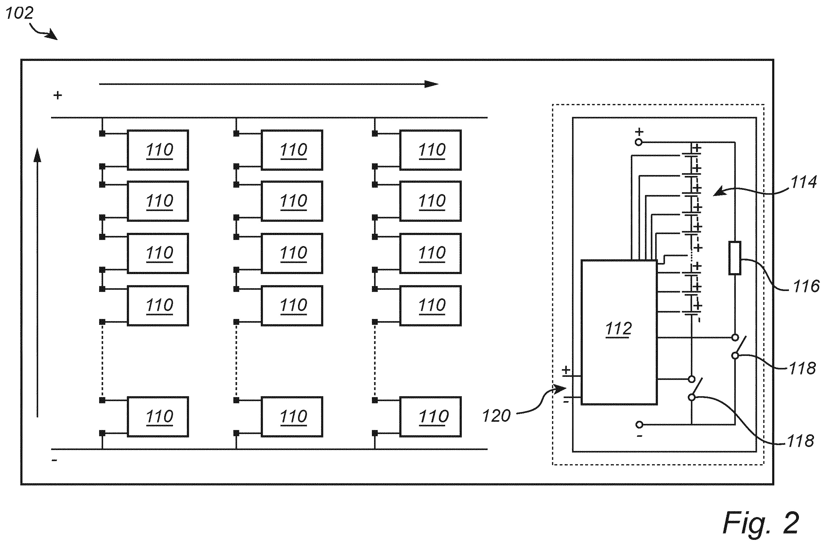 Patent US12348029 Figure 2 – Auxiliary power supply for energy storage systems