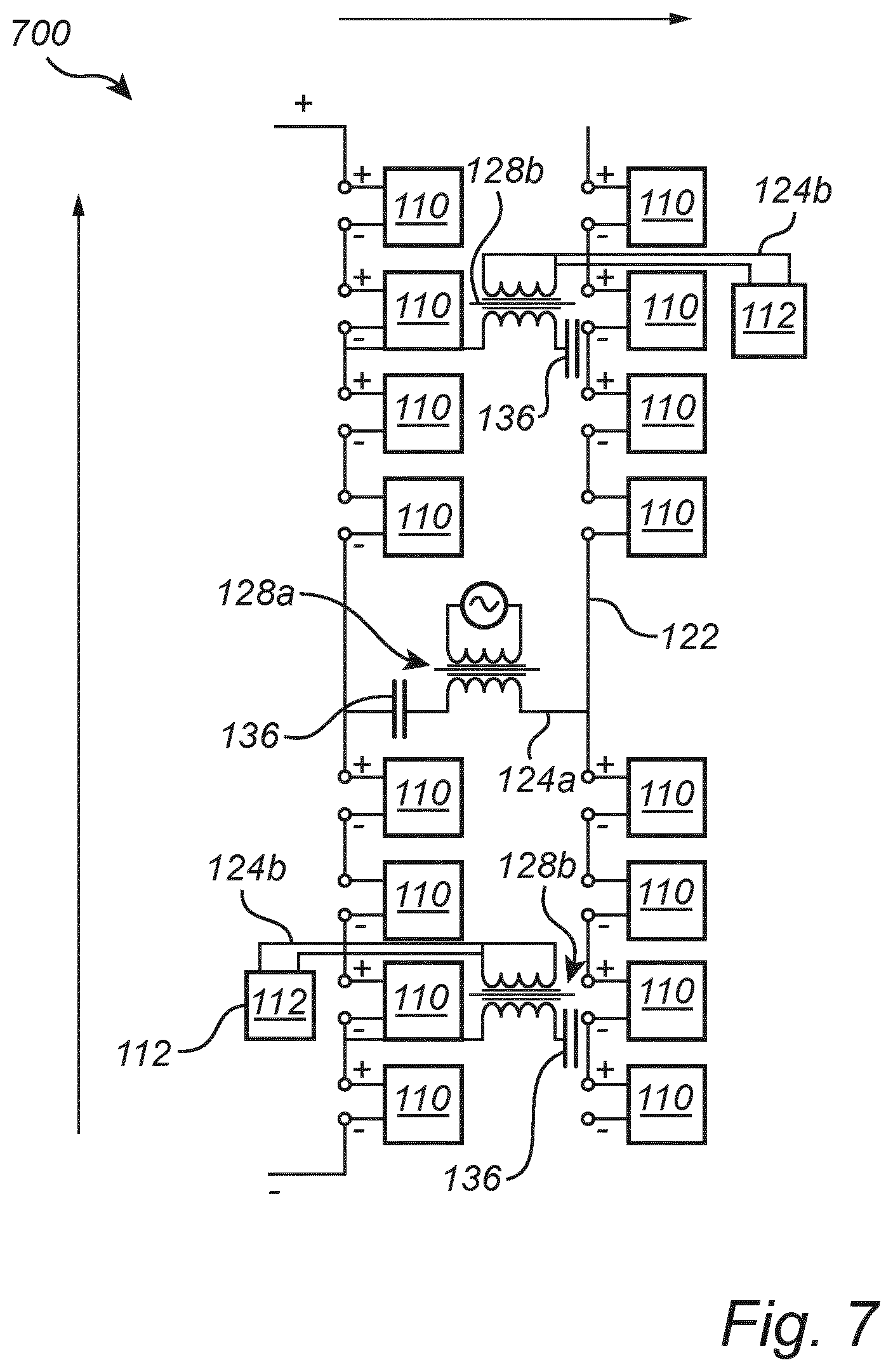 Patent US12348029 Figure 7 – Auxiliary power supply for energy storage systems