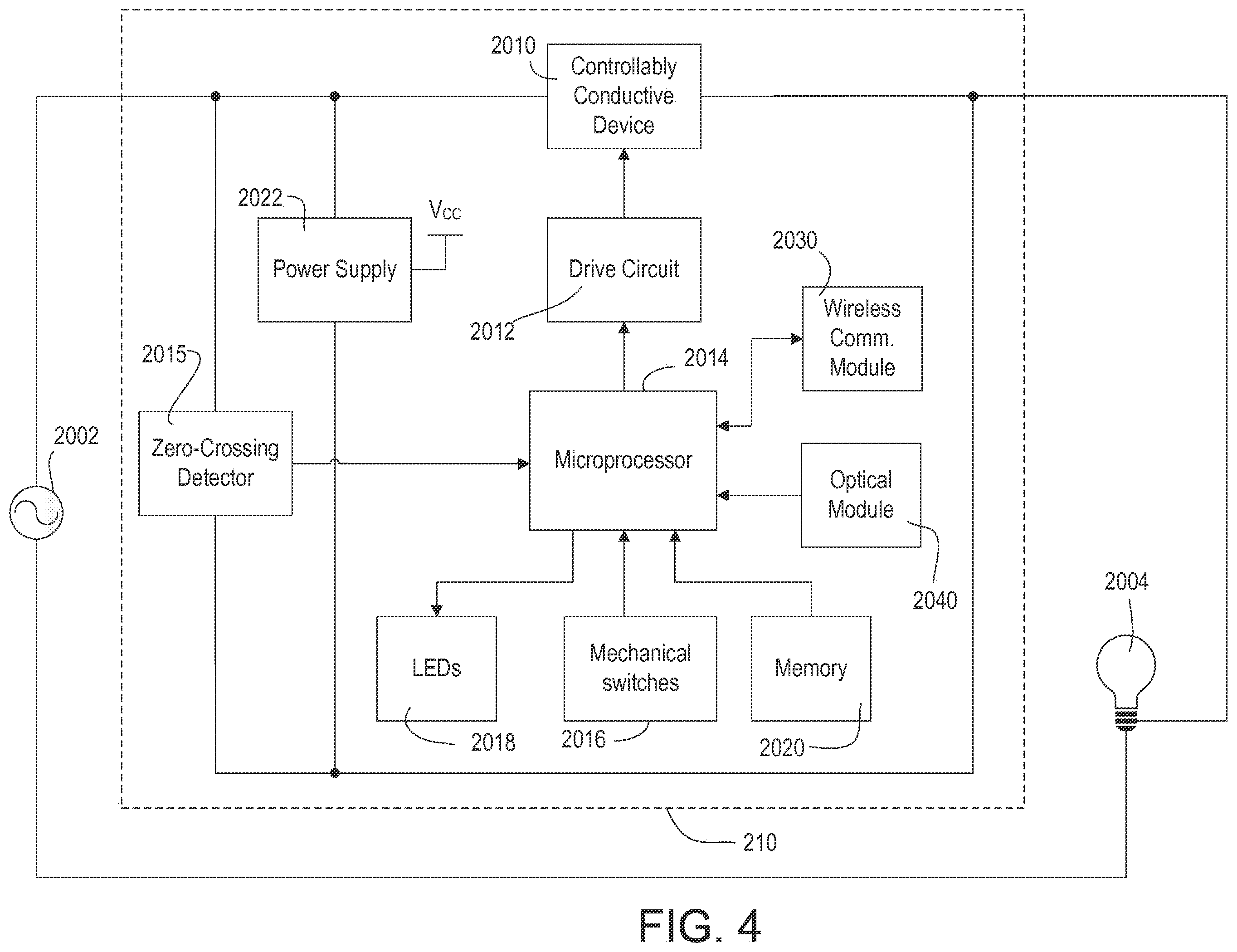 Patent US12348031 Figure 4 – Load control system having independently-controlled units responsive to a broadcast controller