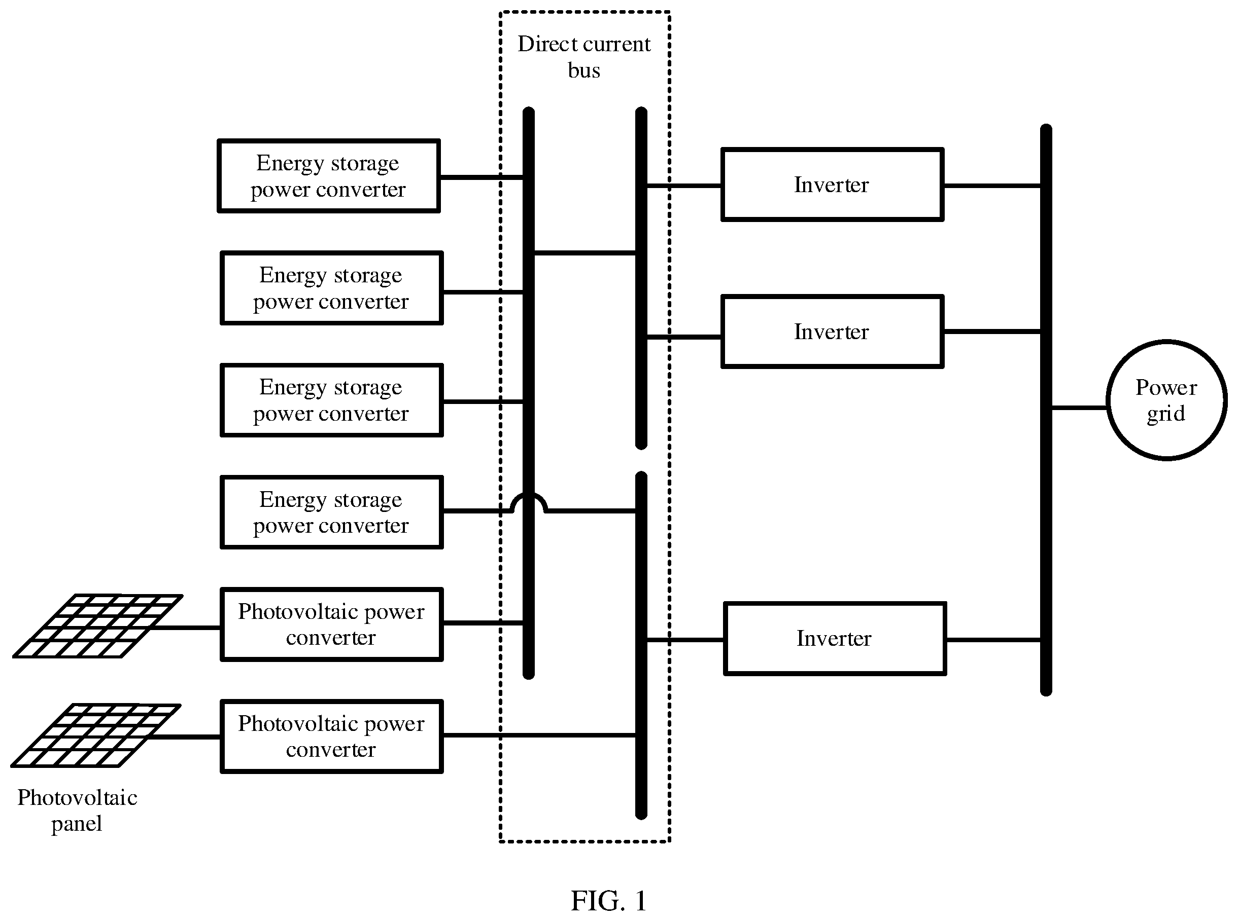 Patent US12348035 Figure 1 – Power supply system and topology detection method