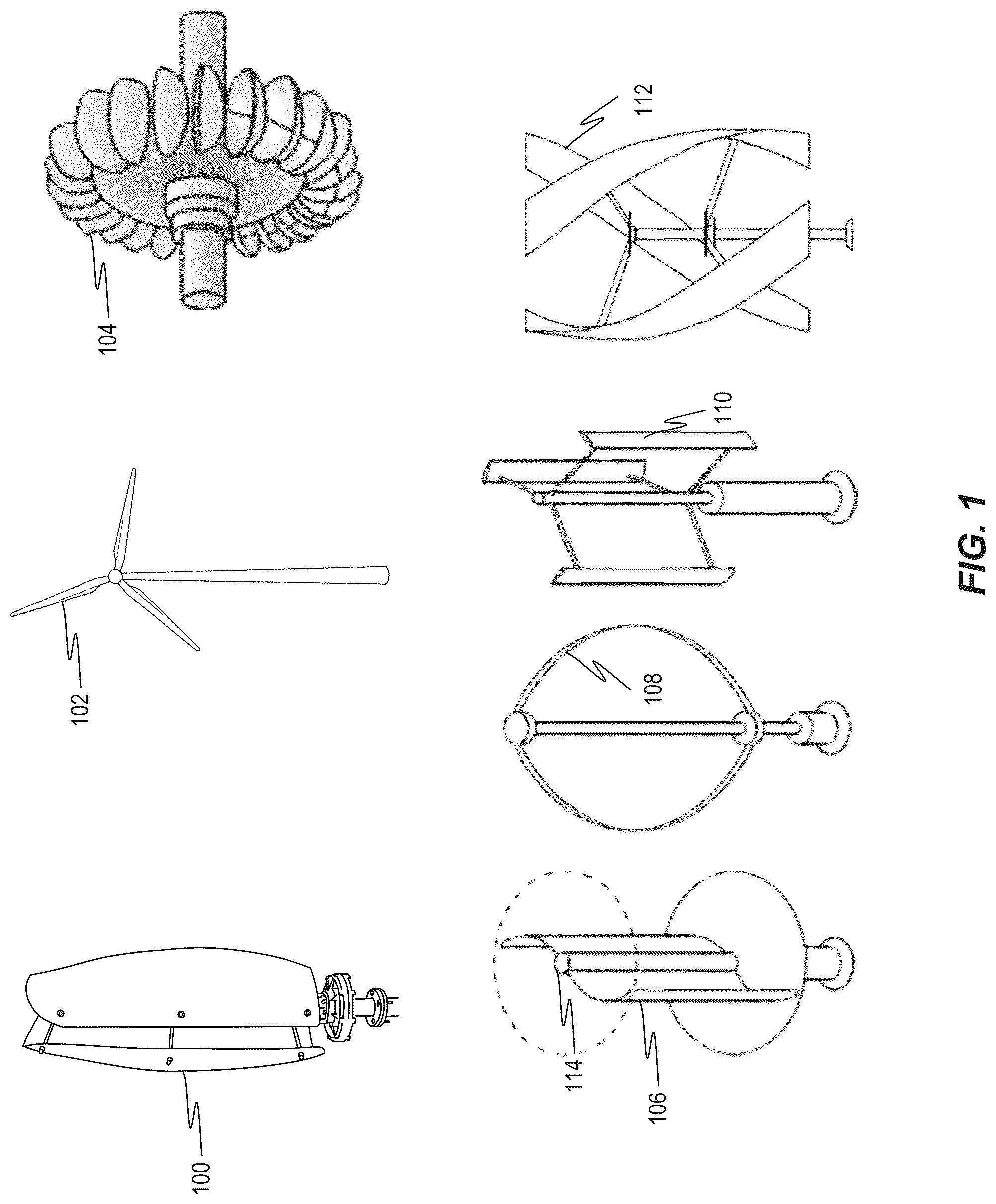 Patent US12348046 Figure 1 – Dual mode turbine for supplying energy using a smart inverter