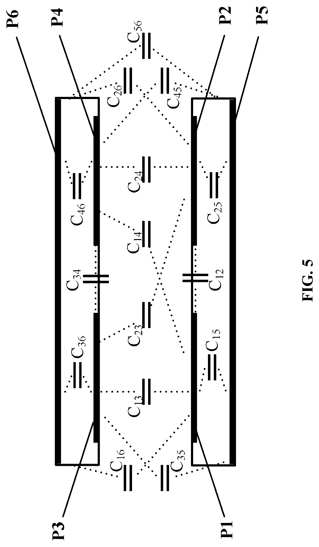 Patent US12348051 Figure 5 – Capacitive wireless power transfer coupler and application thereof