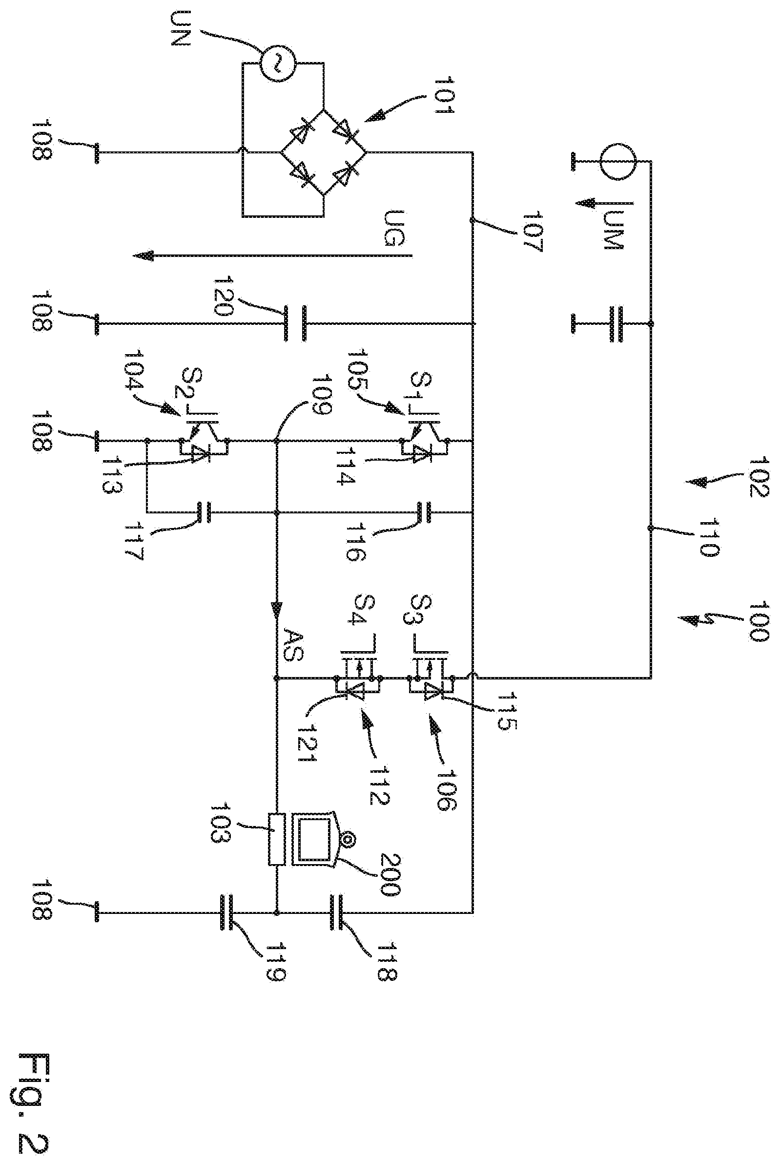 Patent US12348052 Figure 2 – Device for wirelessly transferring power toward a consumer by way of inductive coupling