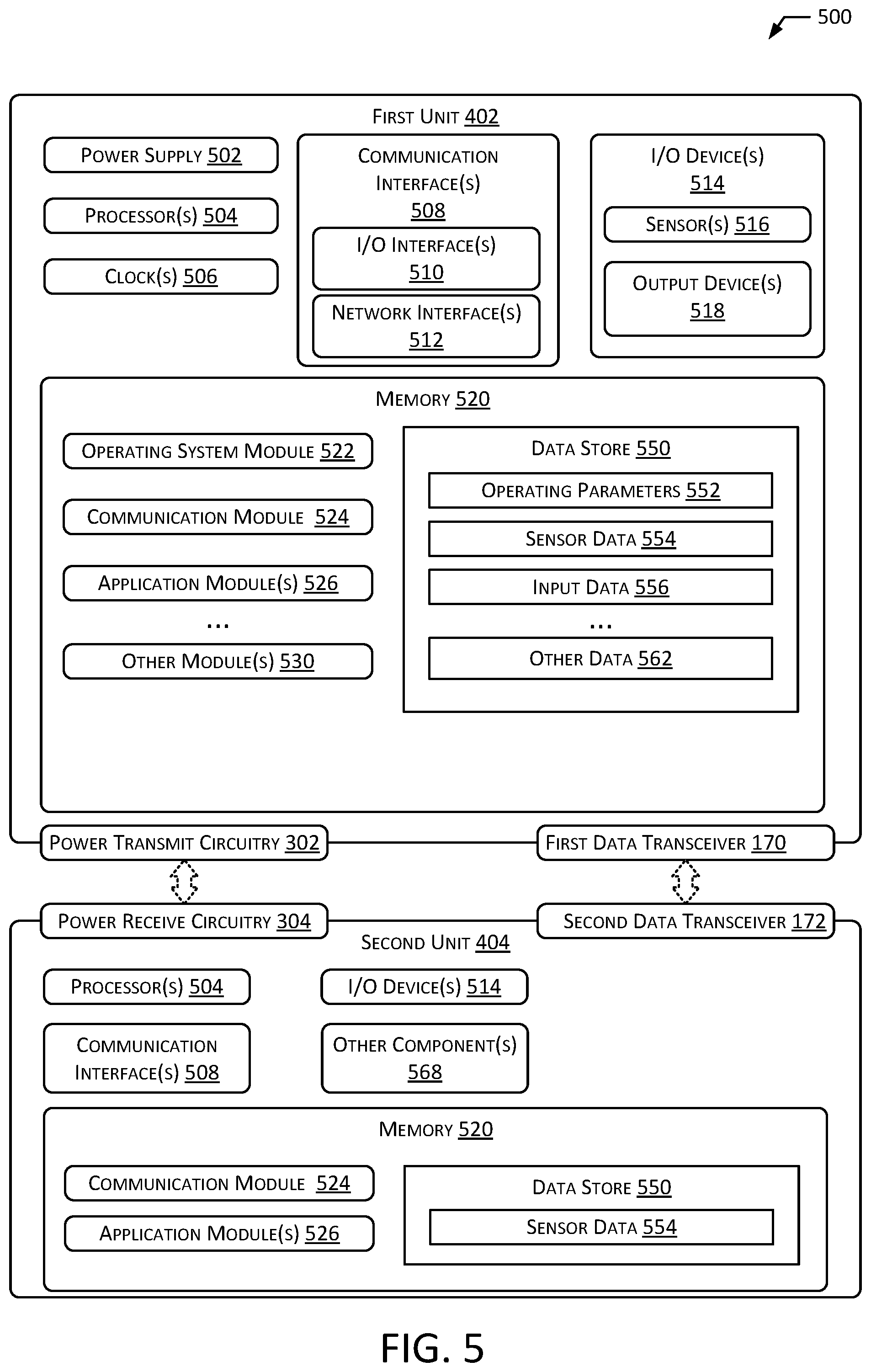 Patent US12348053 Figure 5 – Wireless power transfer system