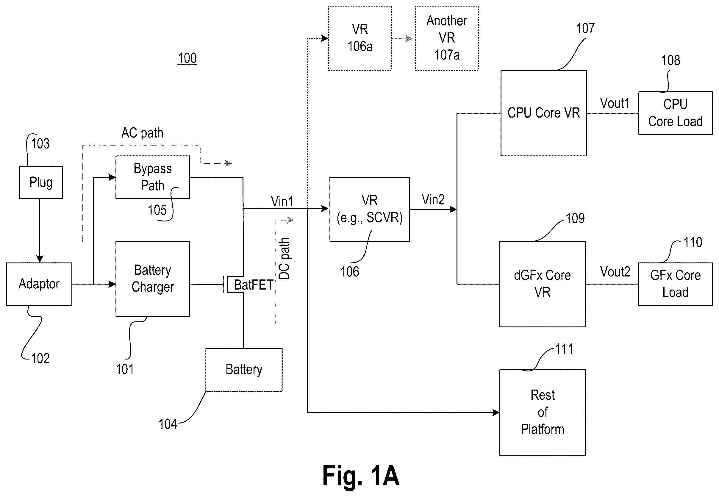 Patent US12348061 Figure 1 – Power delivery architecture for high power portable devices