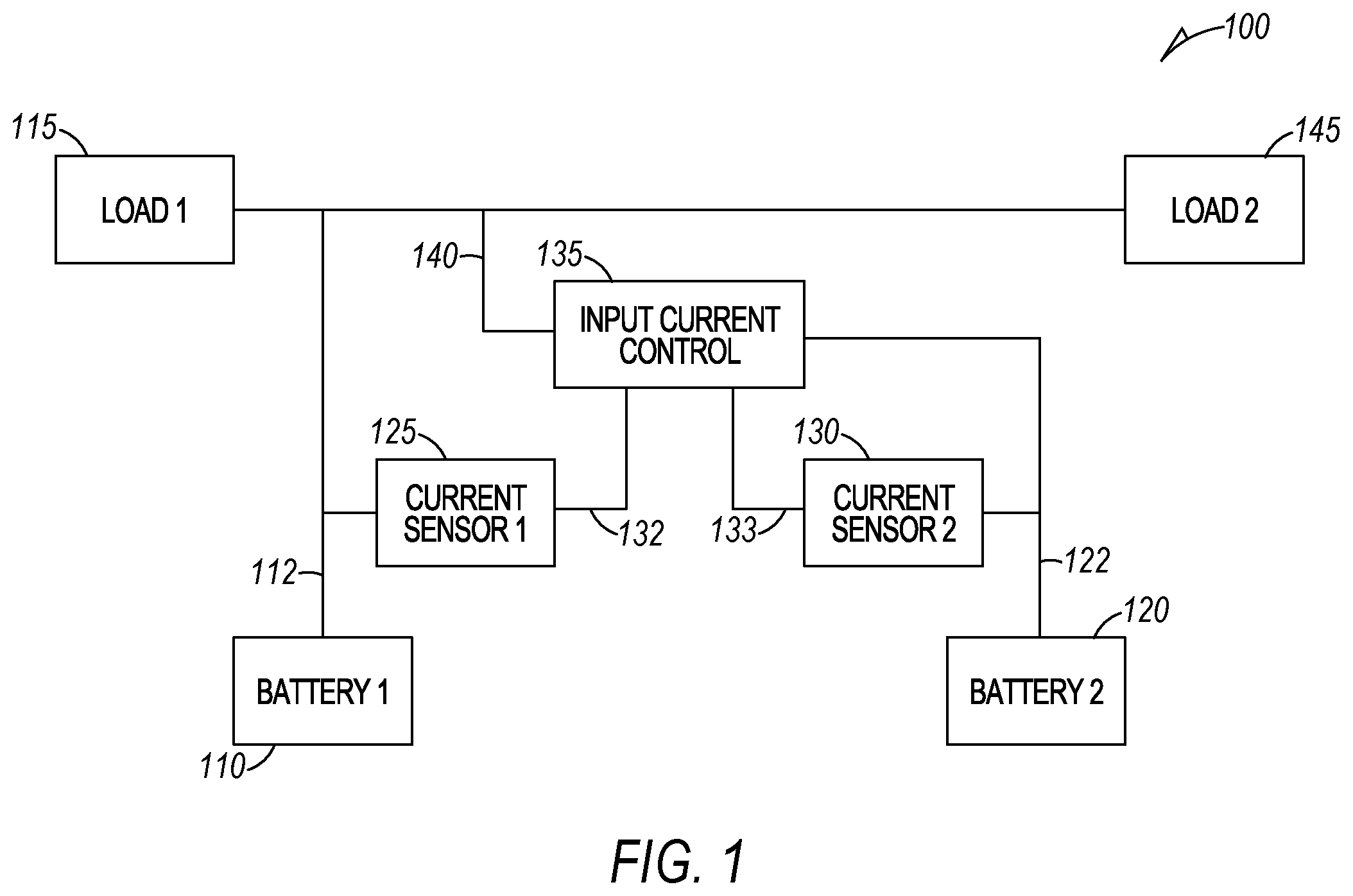 Patent US12348062 Figure 1 – Power source current balancing system and method