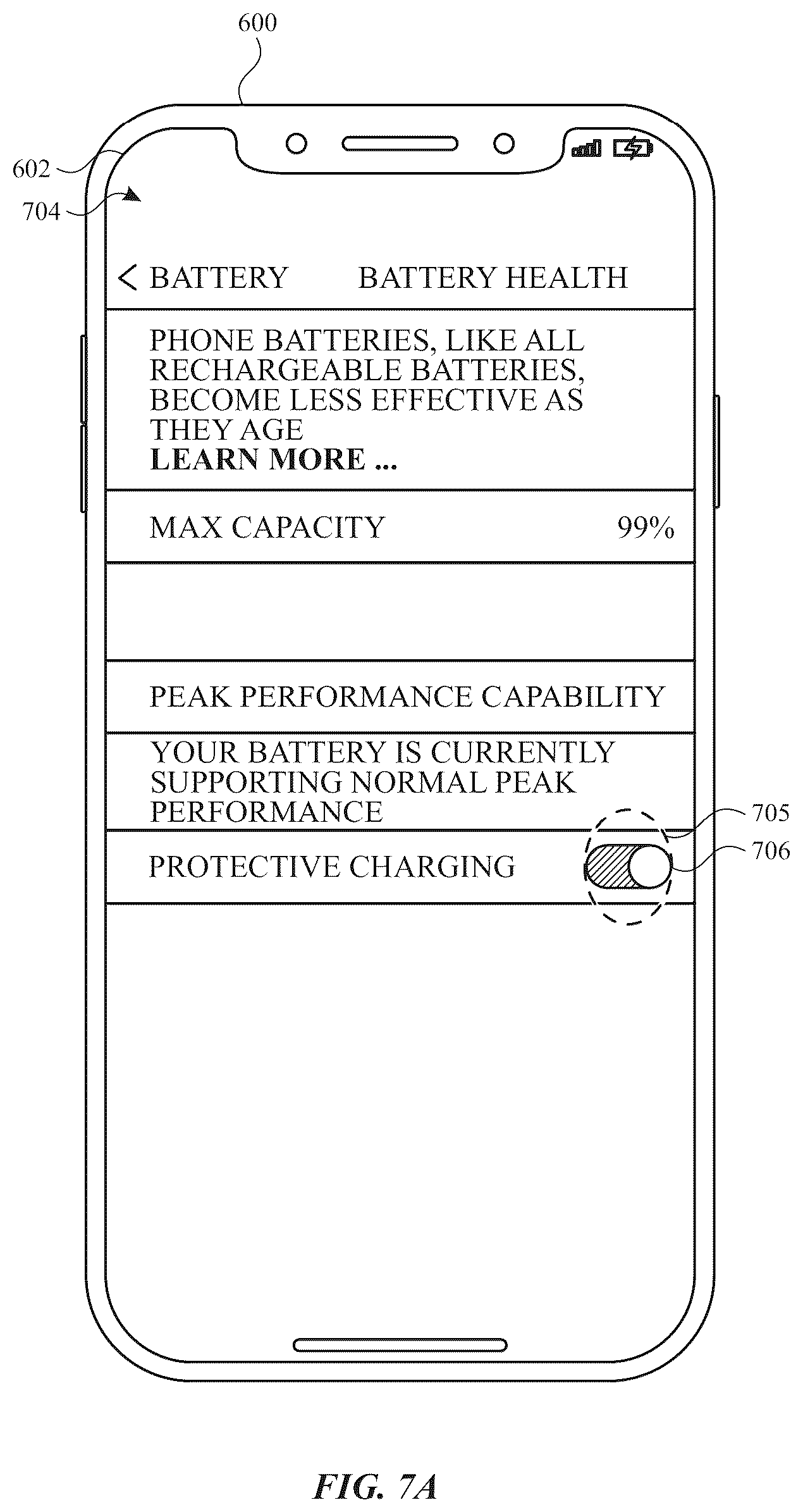 Patent US12348068 Figure 20 – Indication for protective charging mode