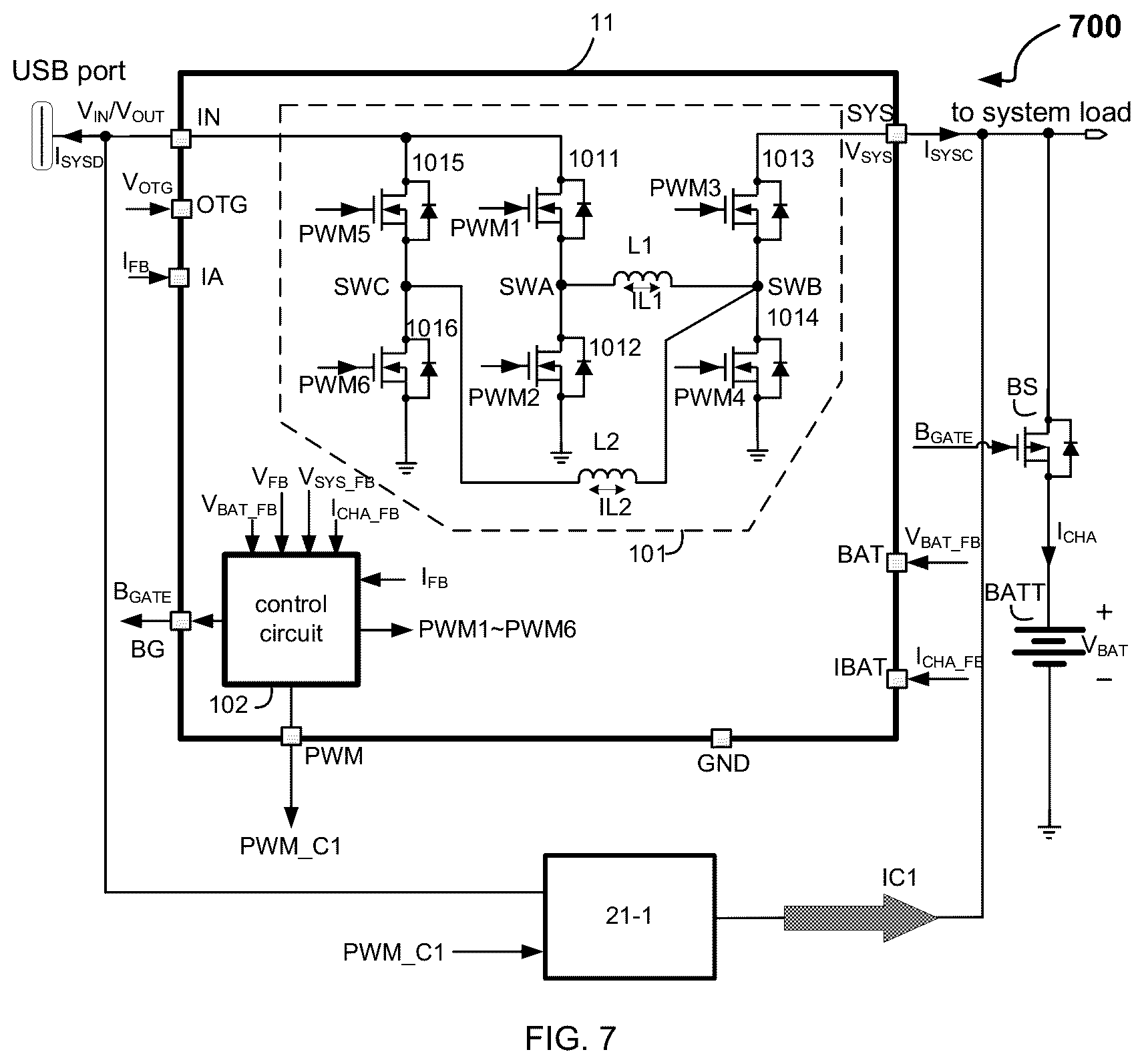 Patent US12348069 Figure 6 – Battery discharge current management system with fast discharging function and related integrated circuit