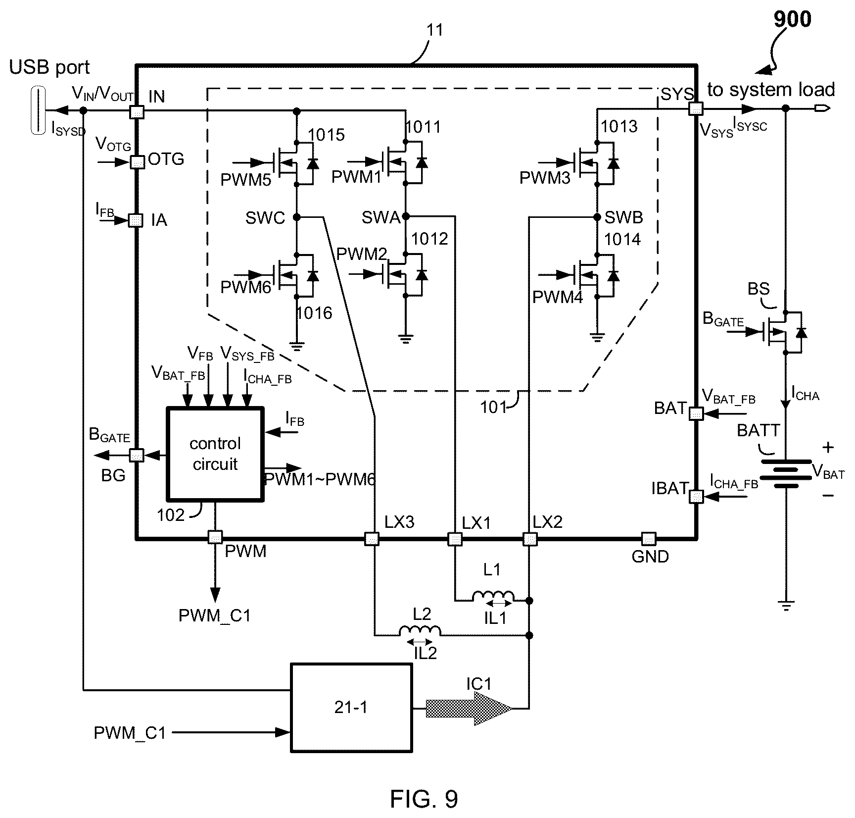 Patent US12348069 Figure 8 – Battery discharge current management system with fast discharging function and related integrated circuit