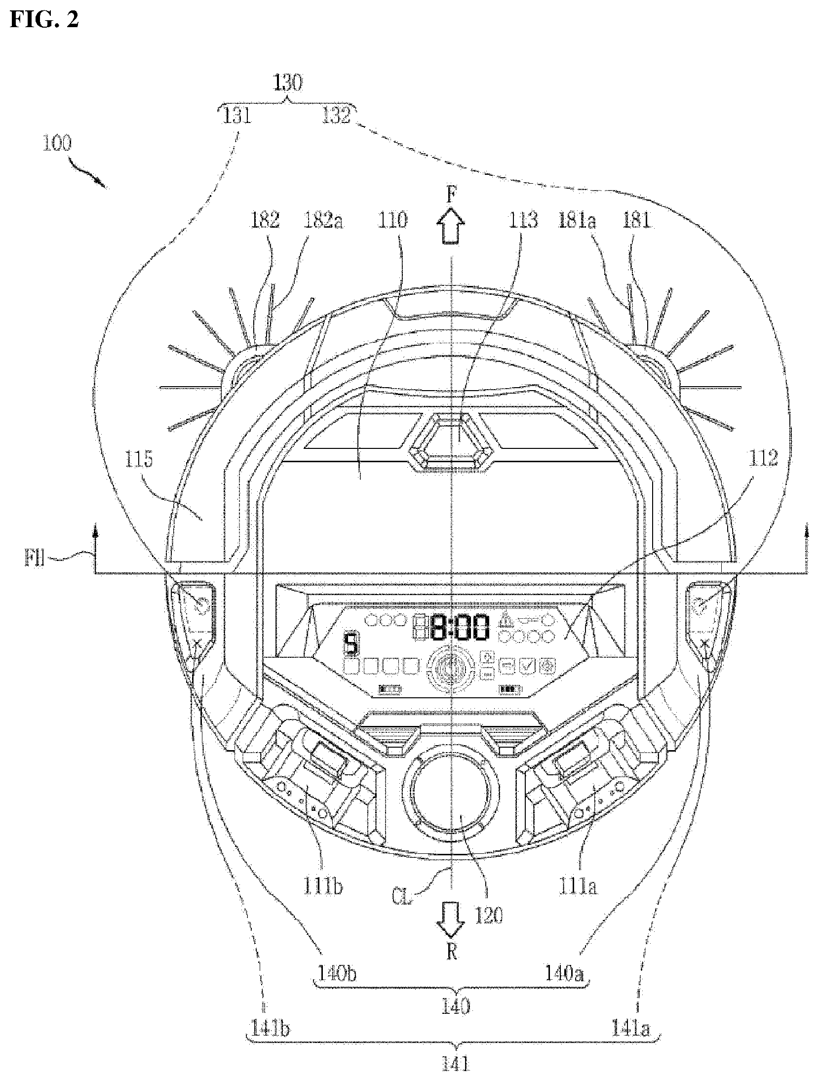 Patent US12348070 Figure 2 – Battery management device and mobile robot comprising same