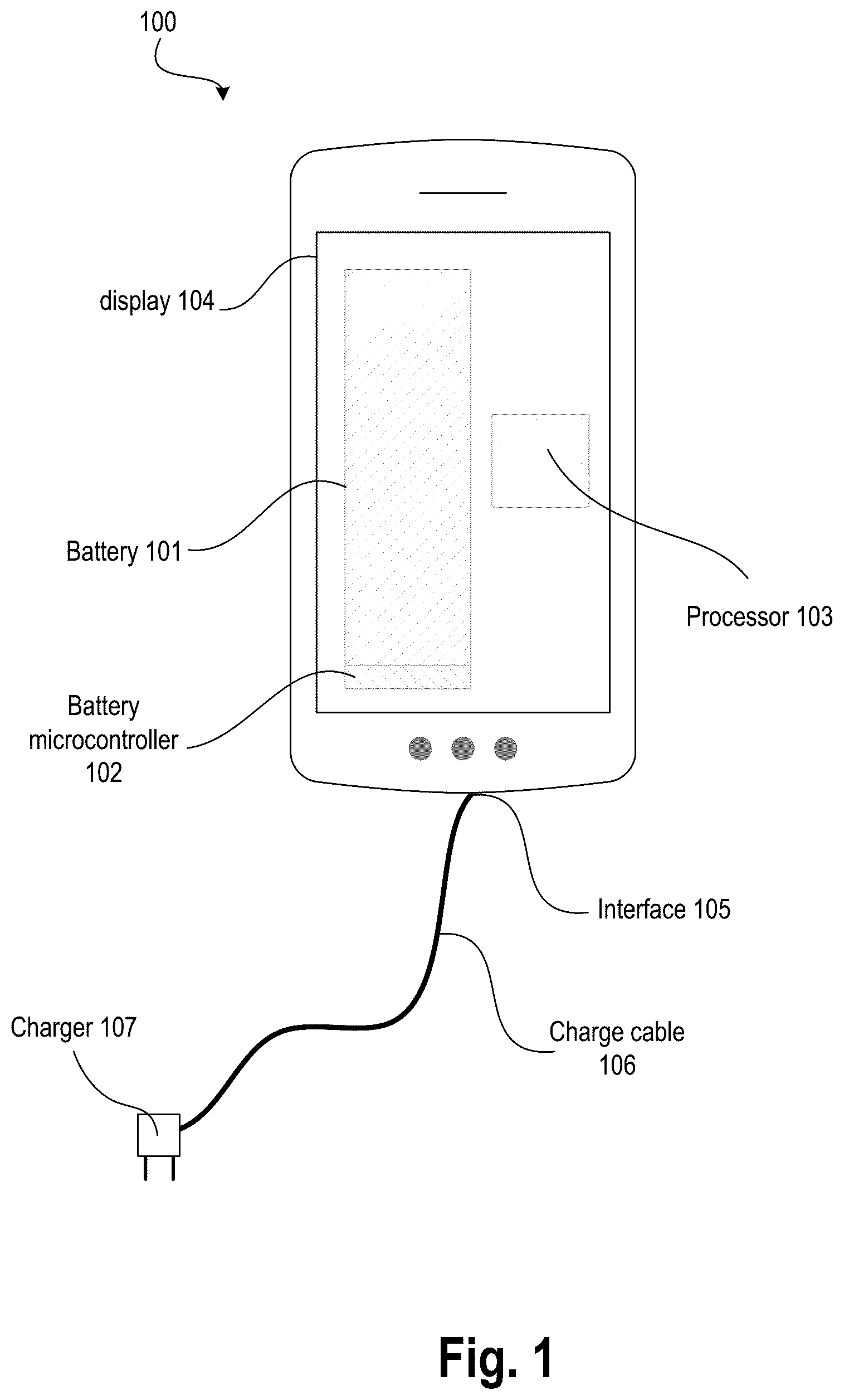 Patent US12348073 Figure 1 – Predictable battery power management apparatus and method