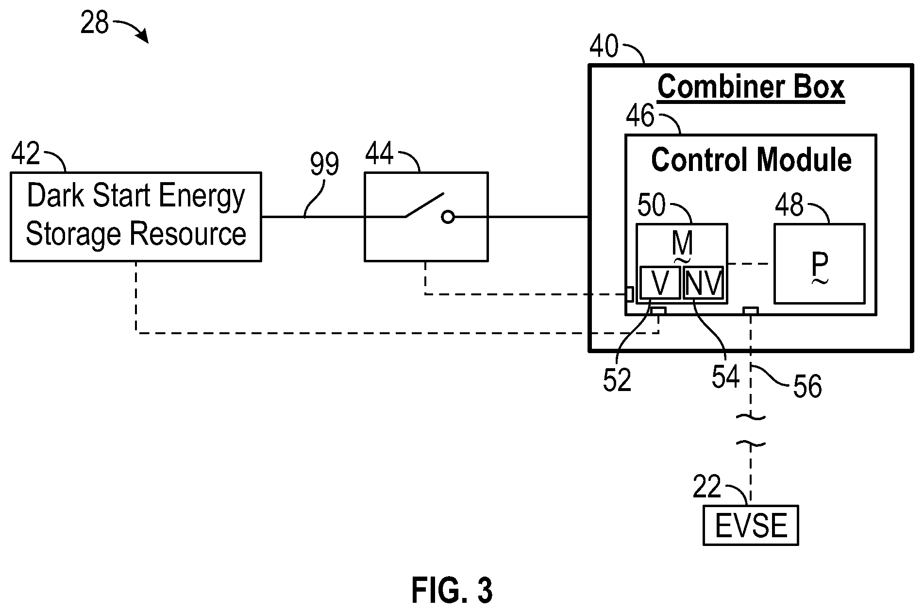 Patent US12348077 Figure 3 – Systems and methods for controlling home energy management systems that include dark start energy storage resources