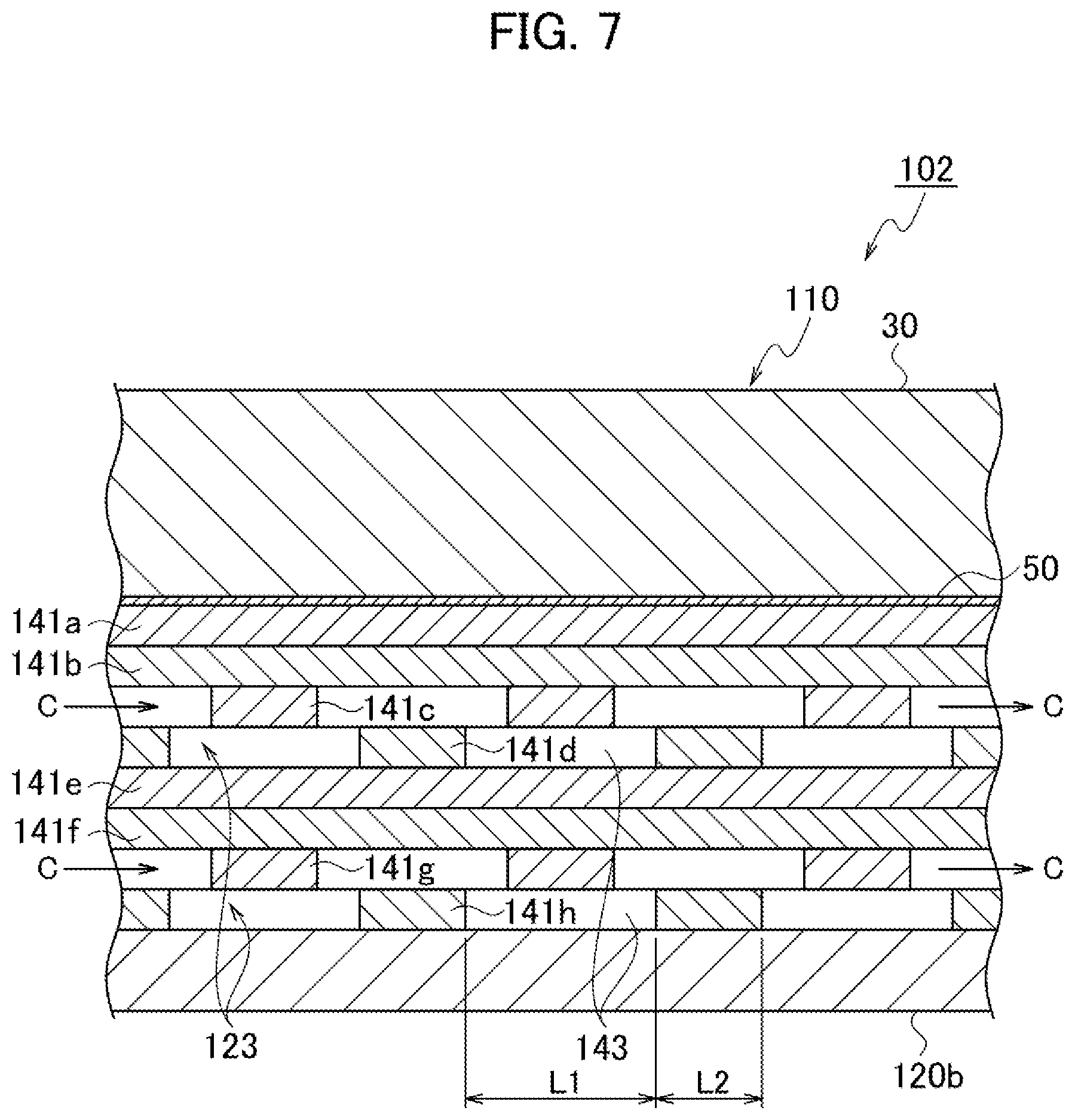 Patent US12348083 Figure 7 – Electric motor stator and electric motor