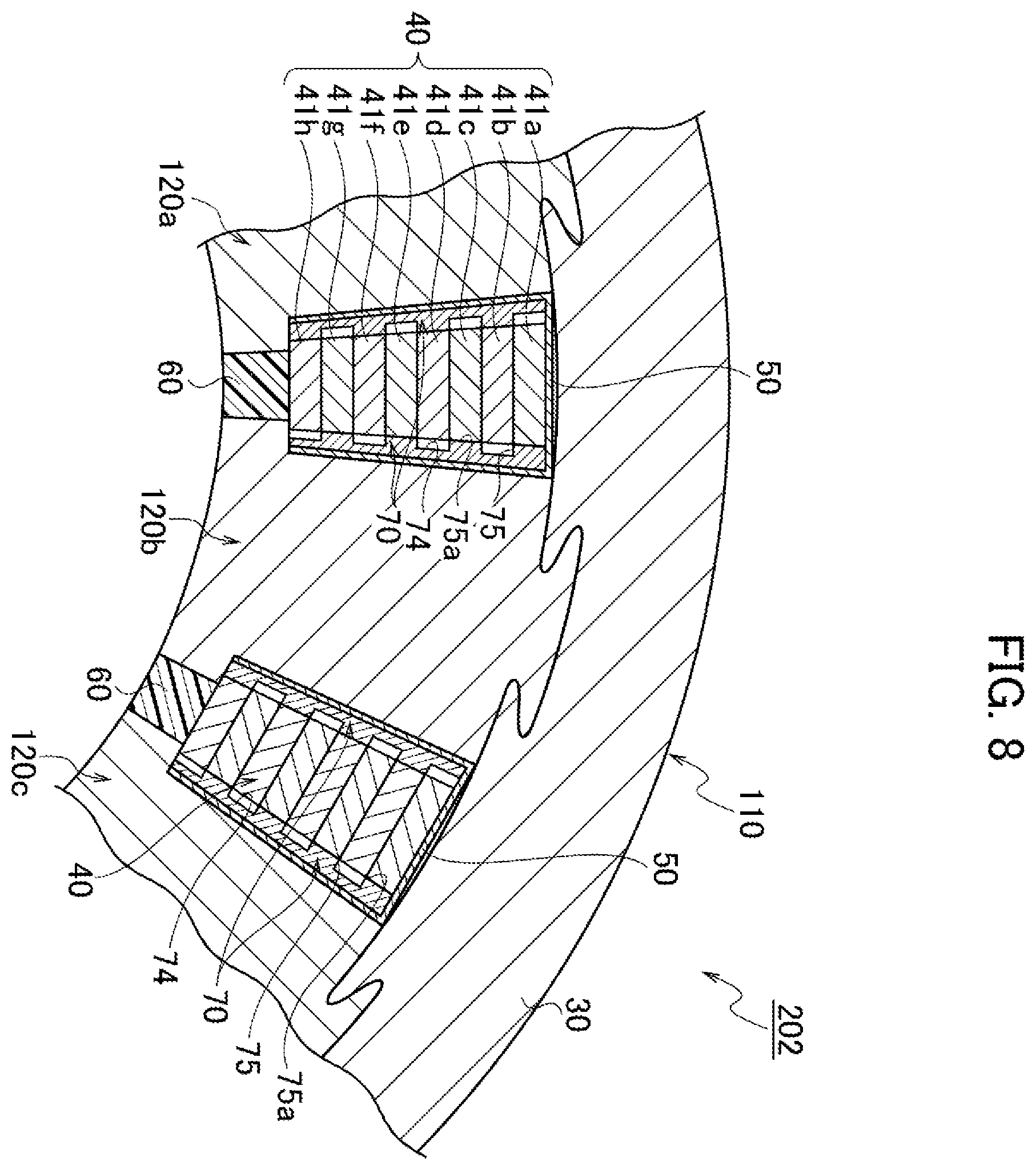 Patent US12348083 Figure 8 – Electric motor stator and electric motor