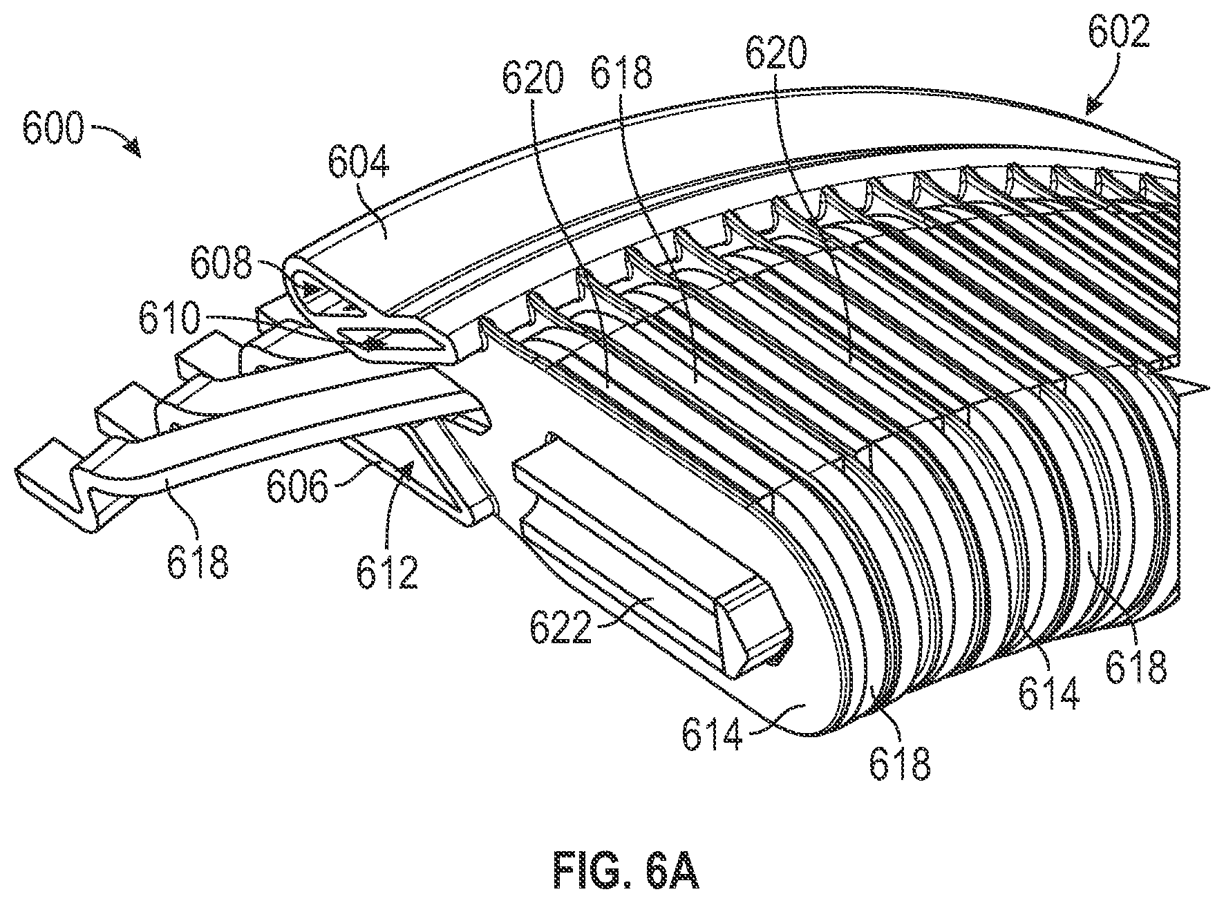 Patent US12348084 Figure 12 – Electric machine having multi-function cooling channels