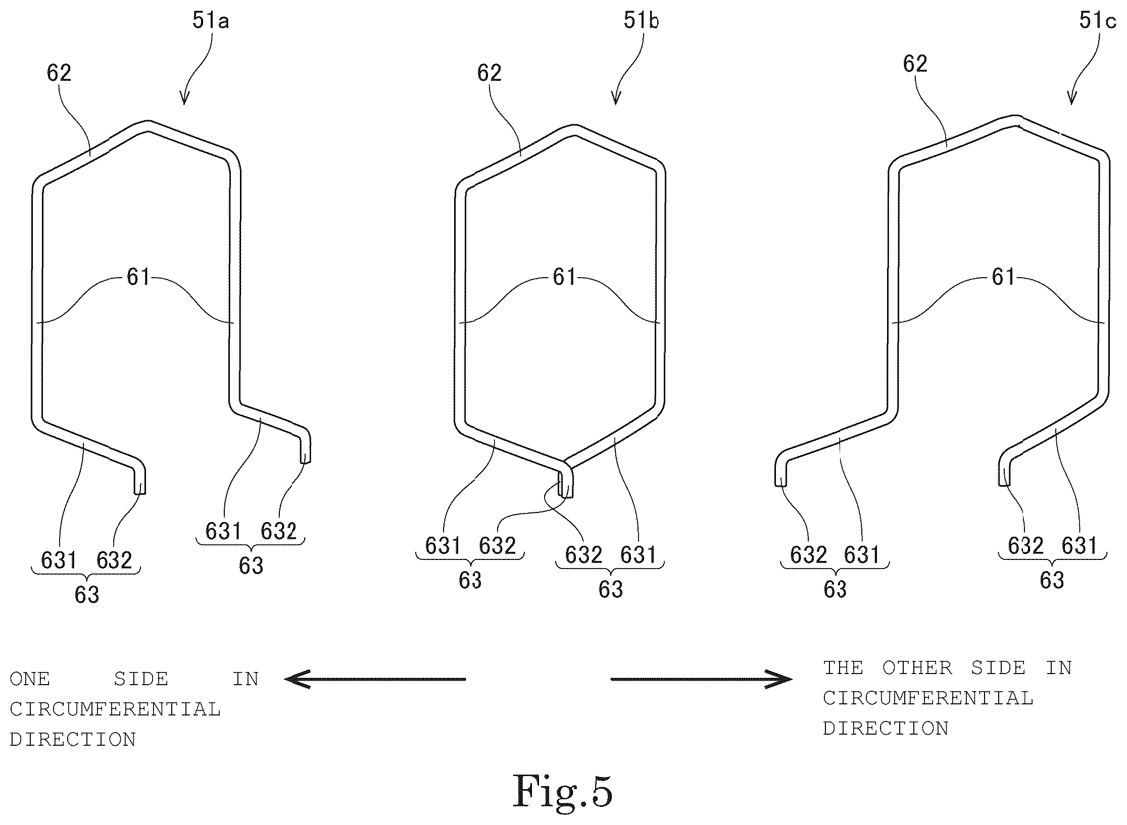 Patent US12348089 Figure 5 – Stator and motor