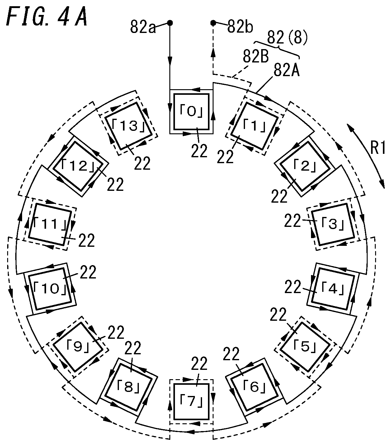 Patent US12348094 Figure 4 – Resolver stator