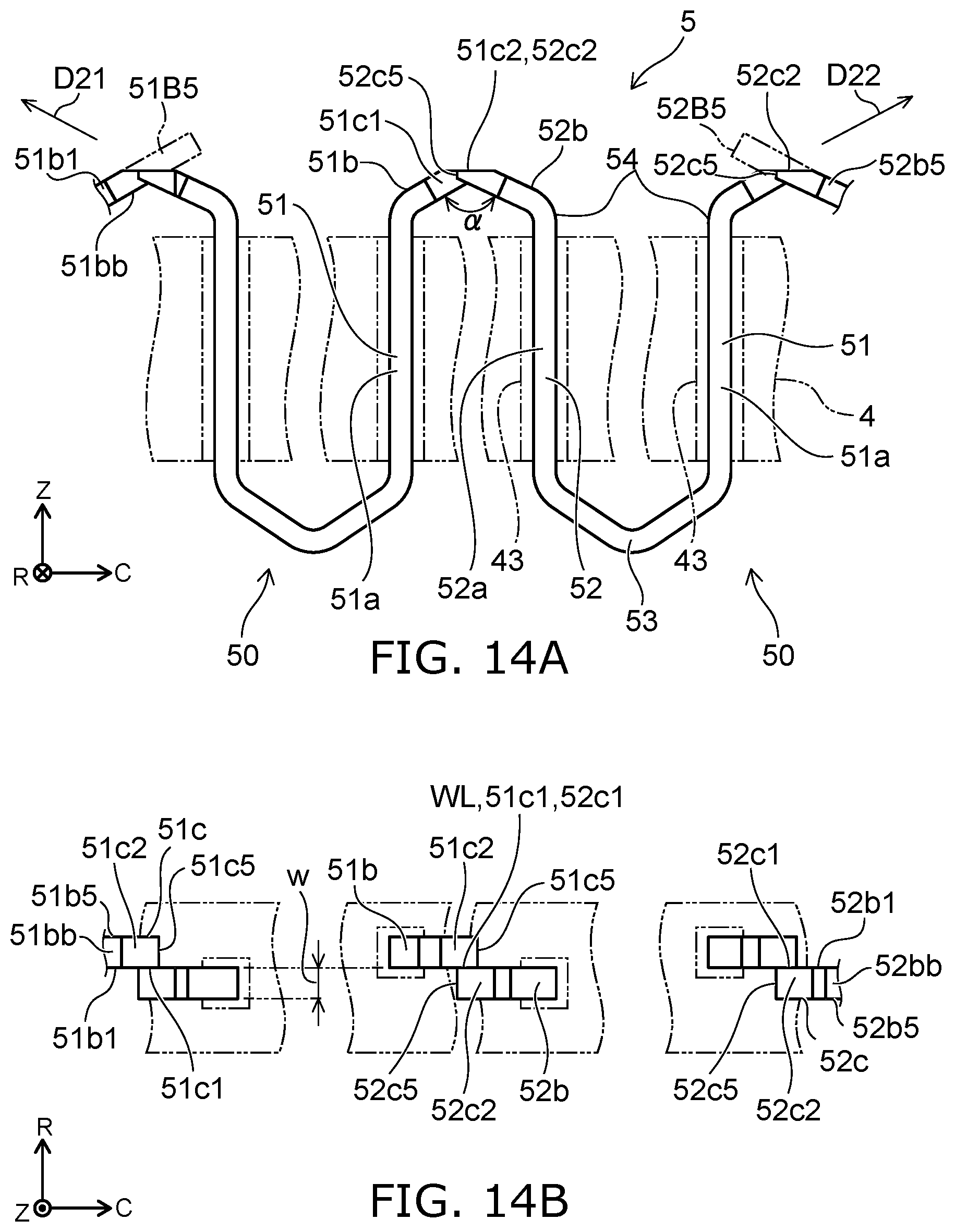 Patent US12348096 Figure 14 – Coil having segment conductors welded with a welded metal portion