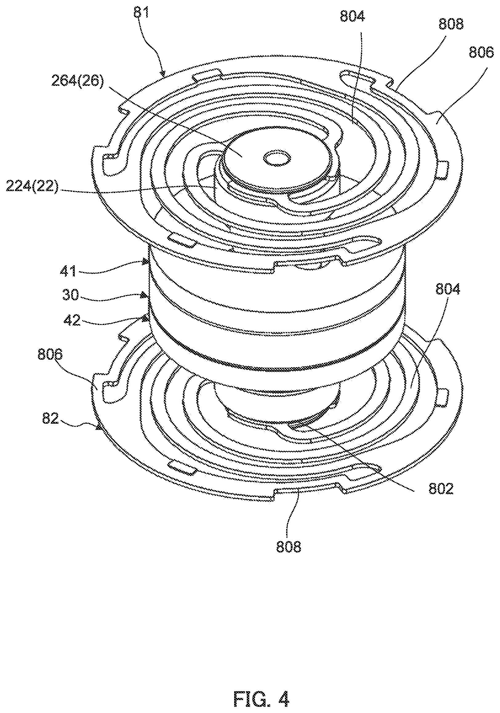 Patent US12348102 Figure 4 – Vibration actuator and electronic device