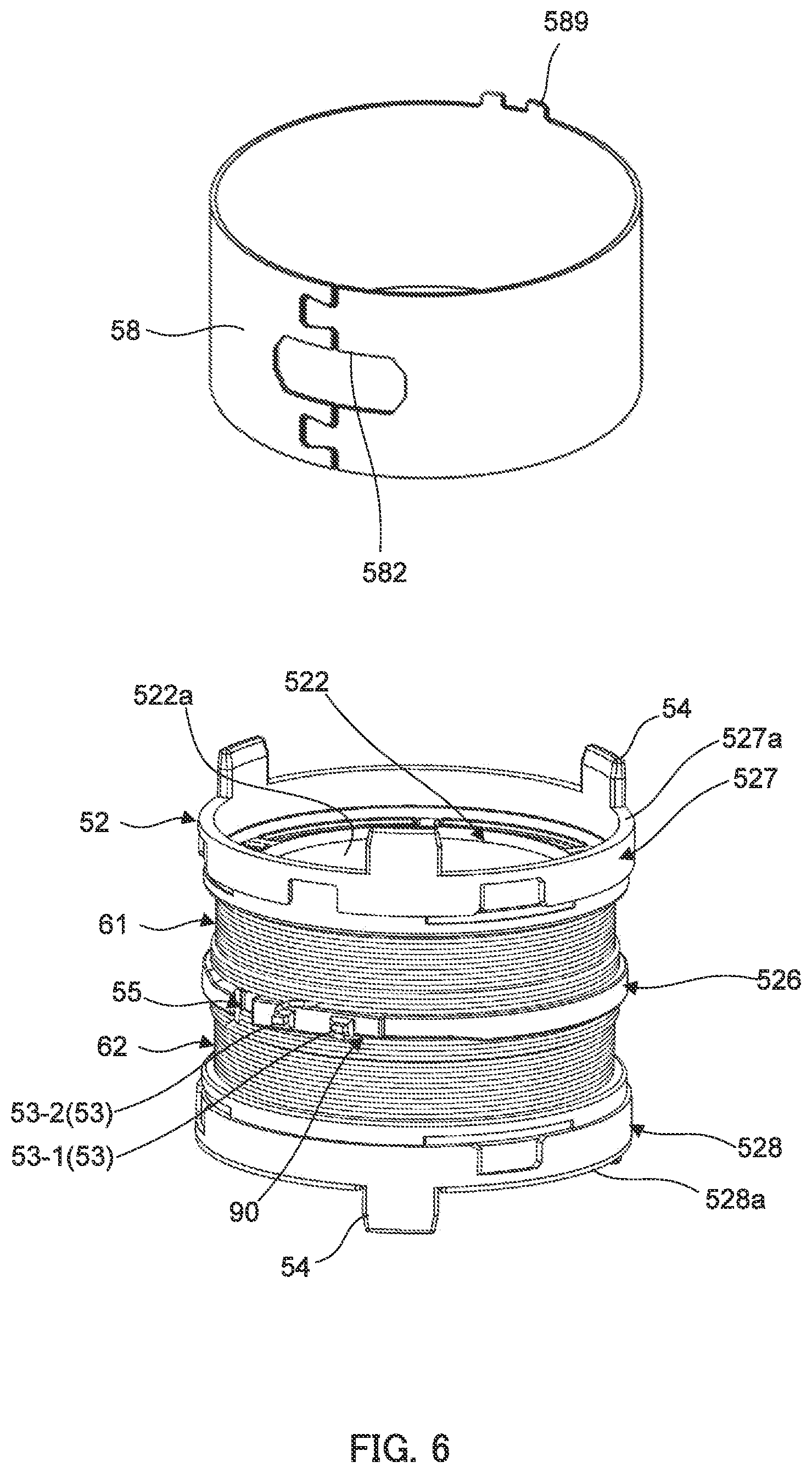 Patent US12348102 Figure 6 – Vibration actuator and electronic device