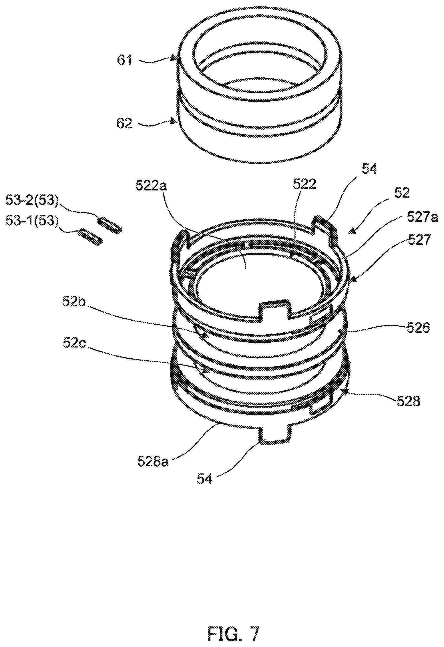 Patent US12348102 Figure 7 – Vibration actuator and electronic device
