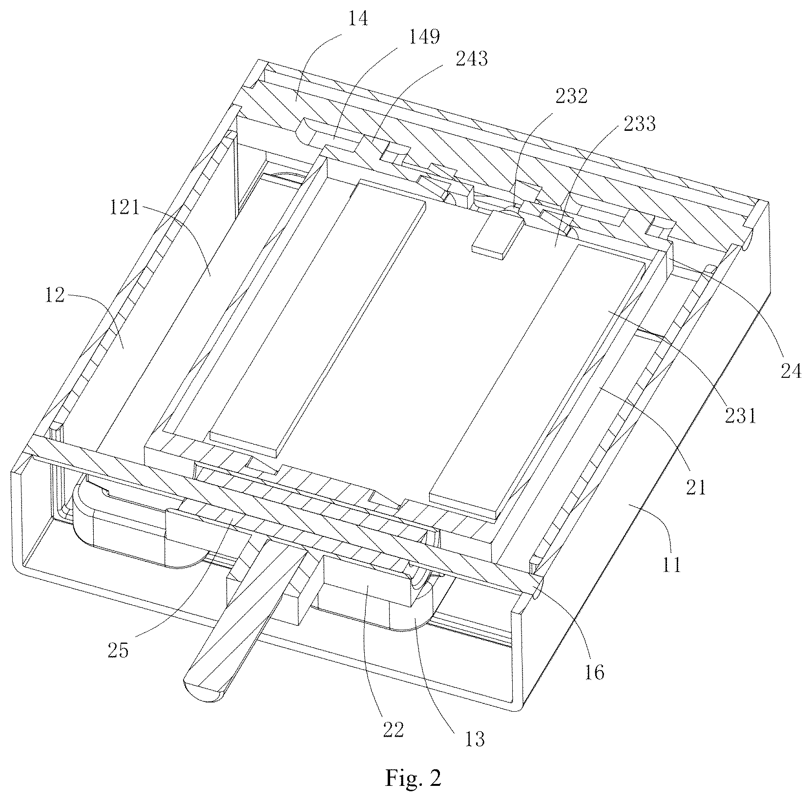 Patent US12348103 Figure 2 – Linear motor for small home appliances