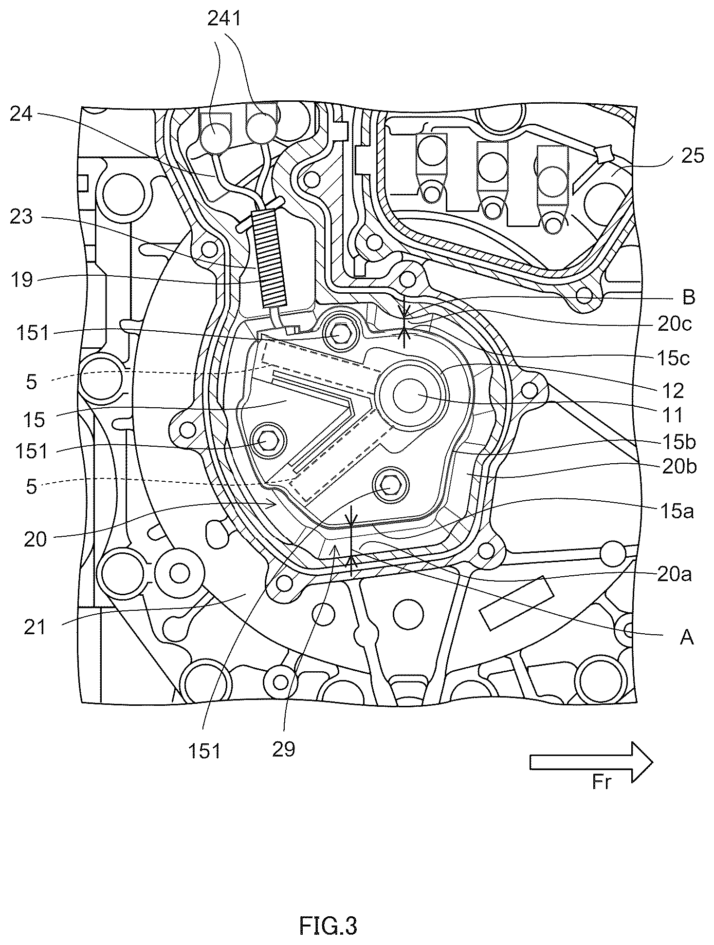 Patent US12348105 Figure 3 – Rotating electric machine