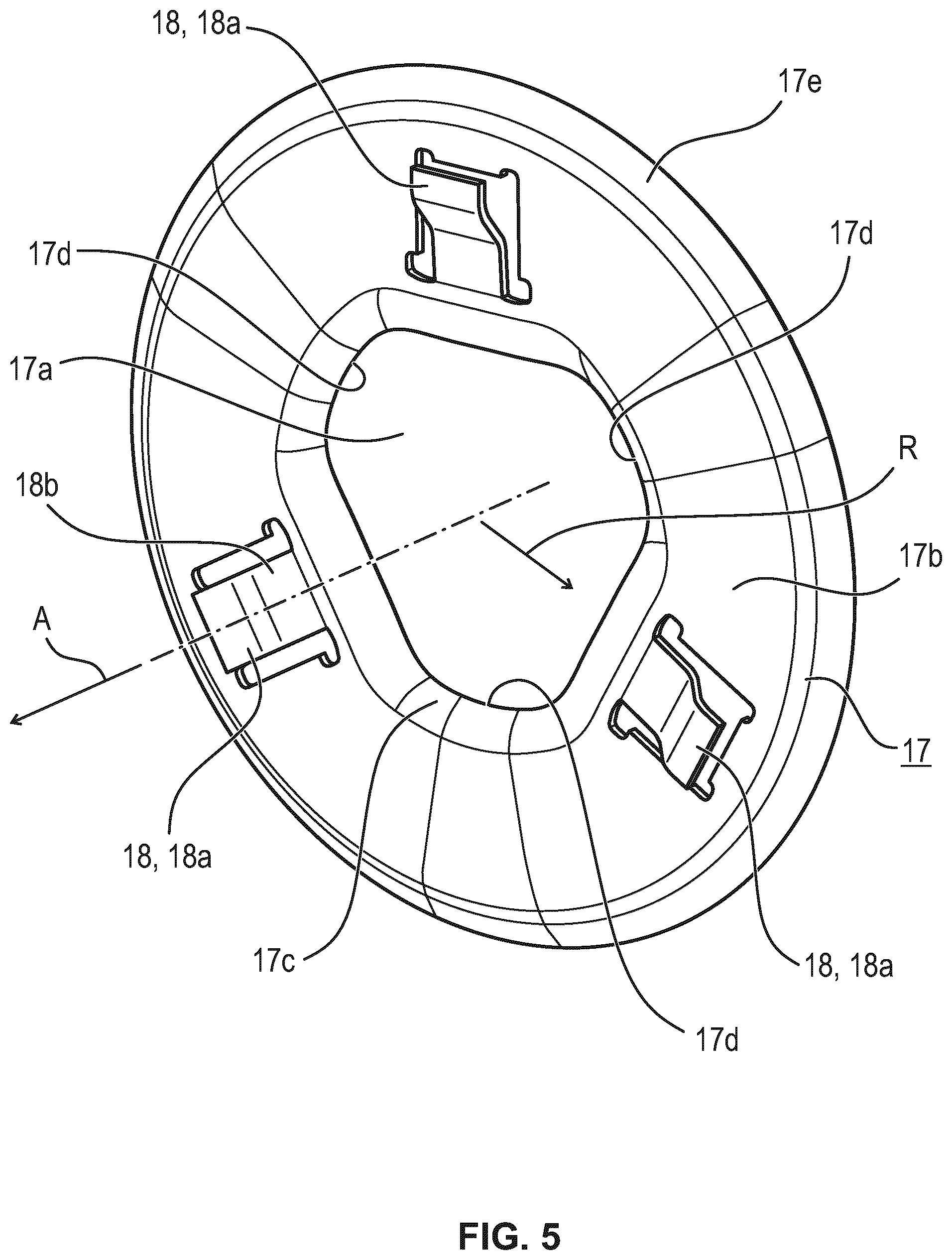 Patent US12348107 Figure 5 – Electric motor