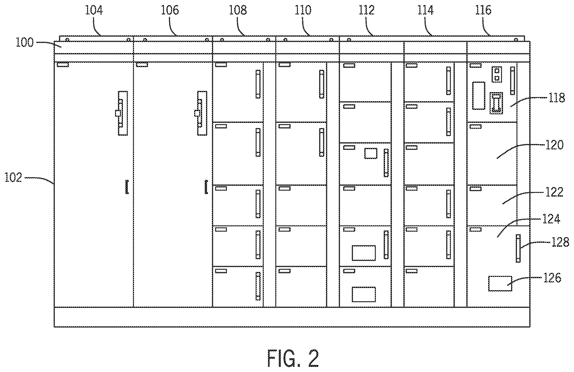 Patent US12348110 Figure 2 – Systems and methods for motor control center bus bars