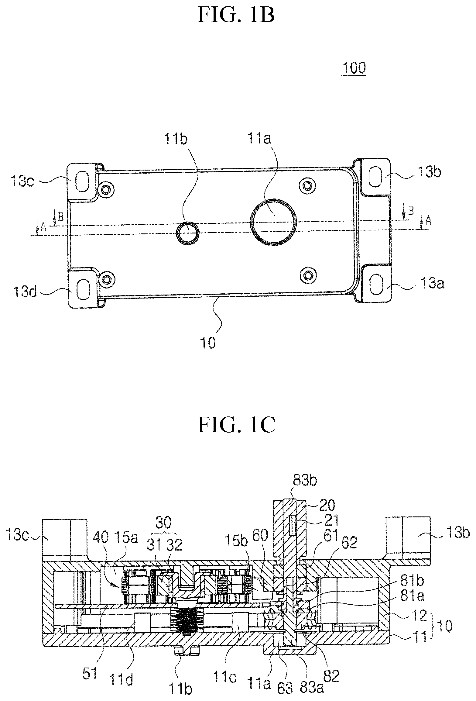 Patent US12348113 Figure 2 – Driving motor equipped with BLDC motor, and actuator using same