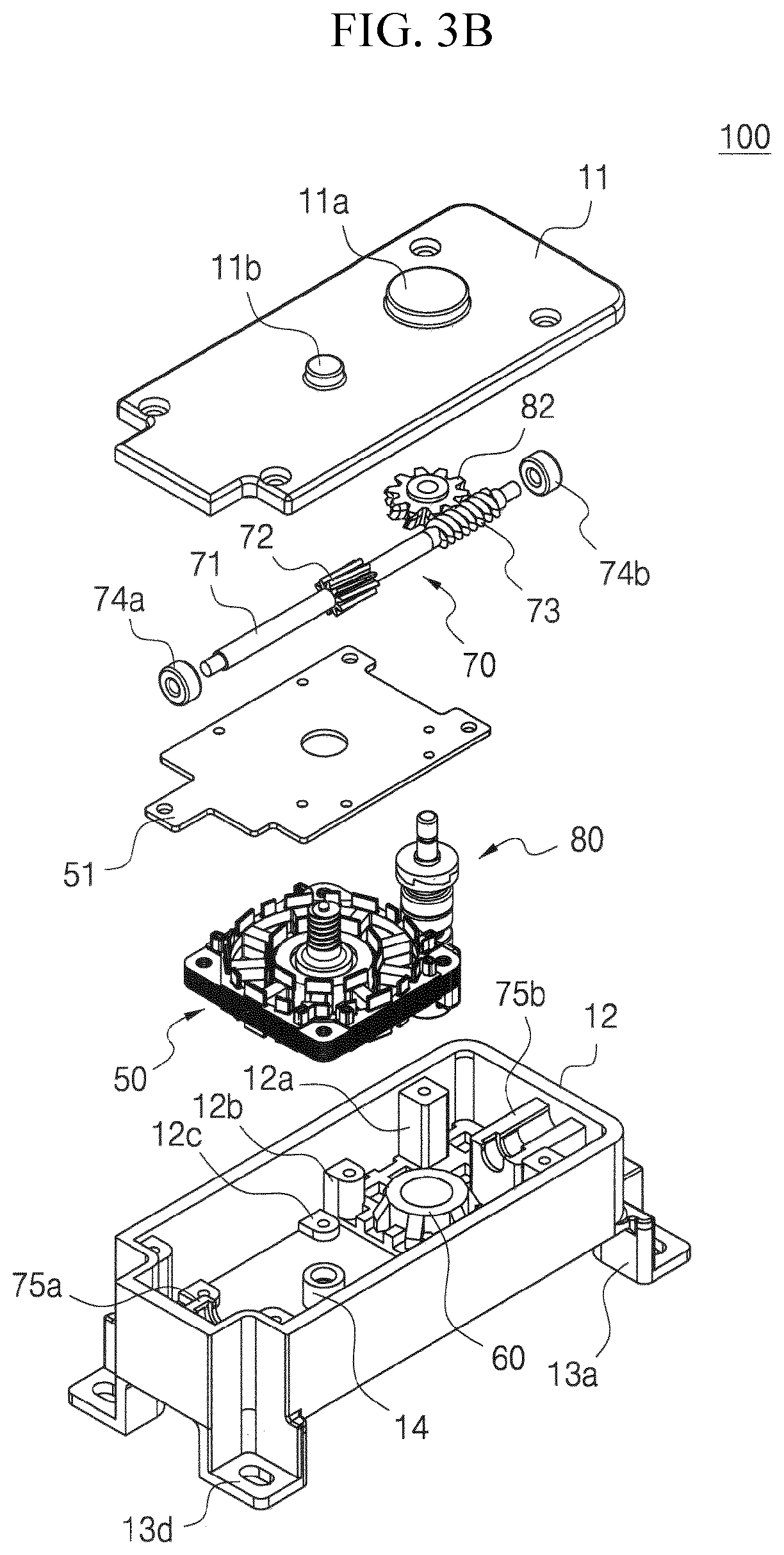 Patent US12348113 Figure 6 – Driving motor equipped with BLDC motor, and actuator using same