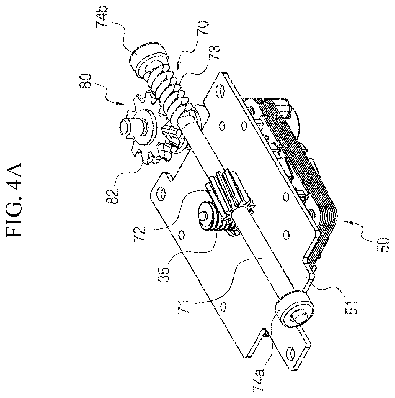 Patent US12348113 Figure 7 – Driving motor equipped with BLDC motor, and actuator using same