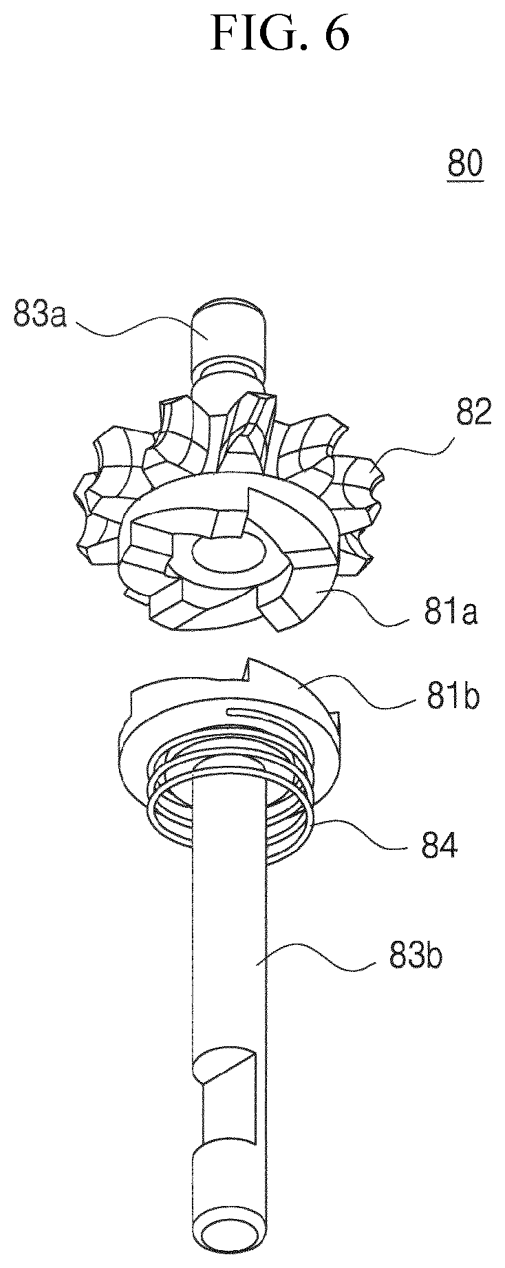 Patent US12348113 Figure 11 – Driving motor equipped with BLDC motor, and actuator using same
