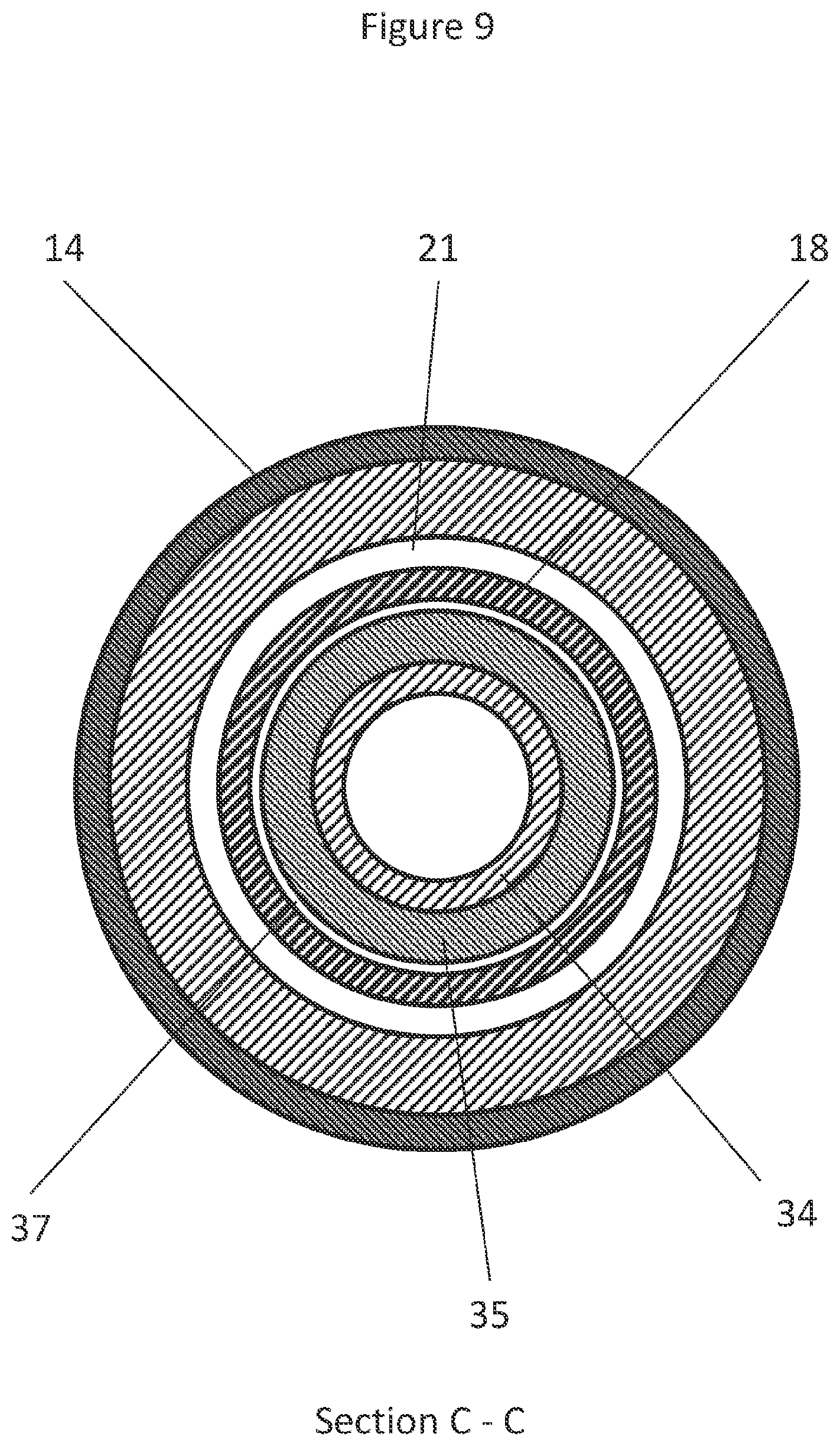 Patent US12348115 Figure 9 – Linear electrical machine