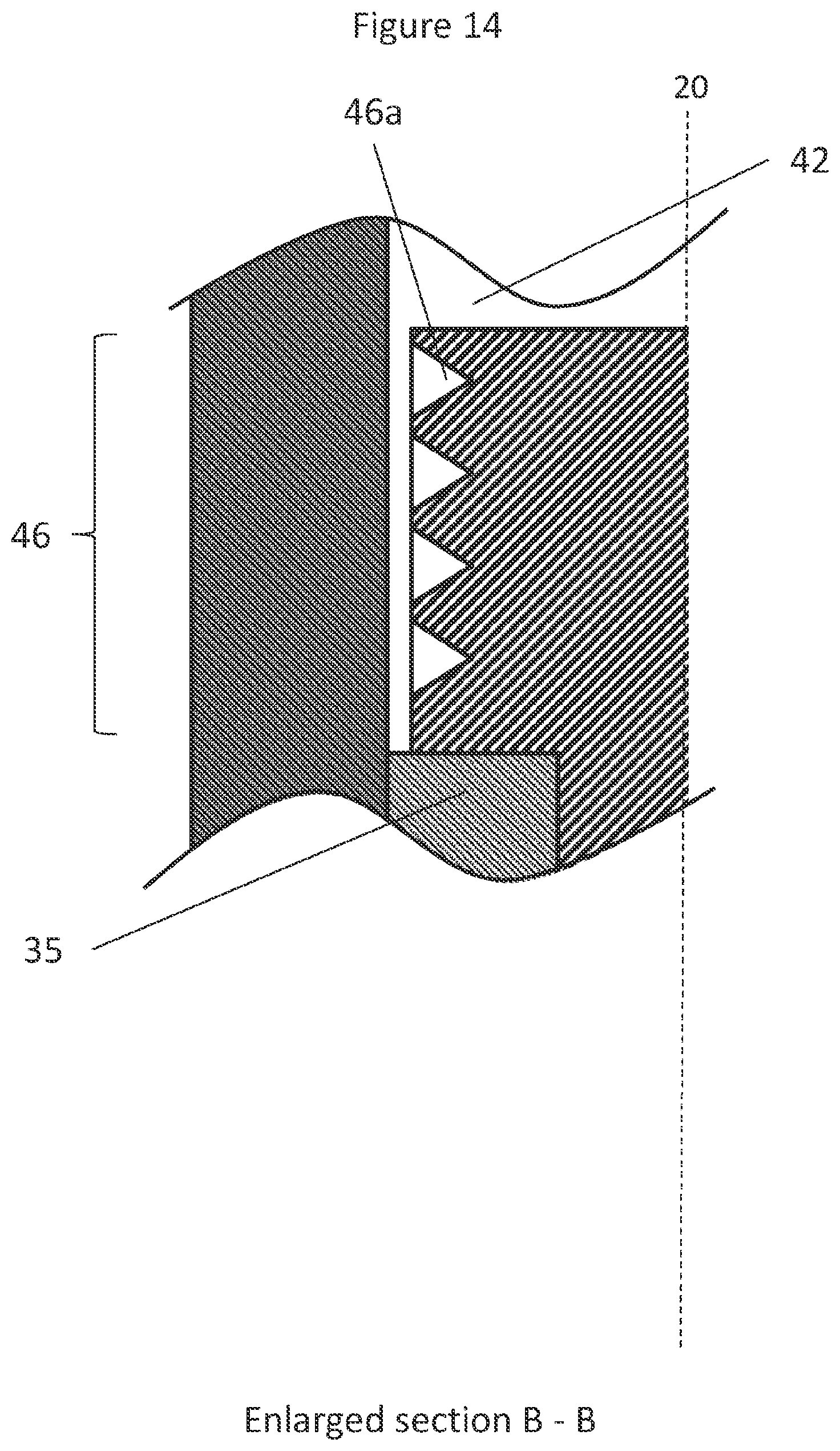 Patent US12348115 Figure 14 – Linear electrical machine