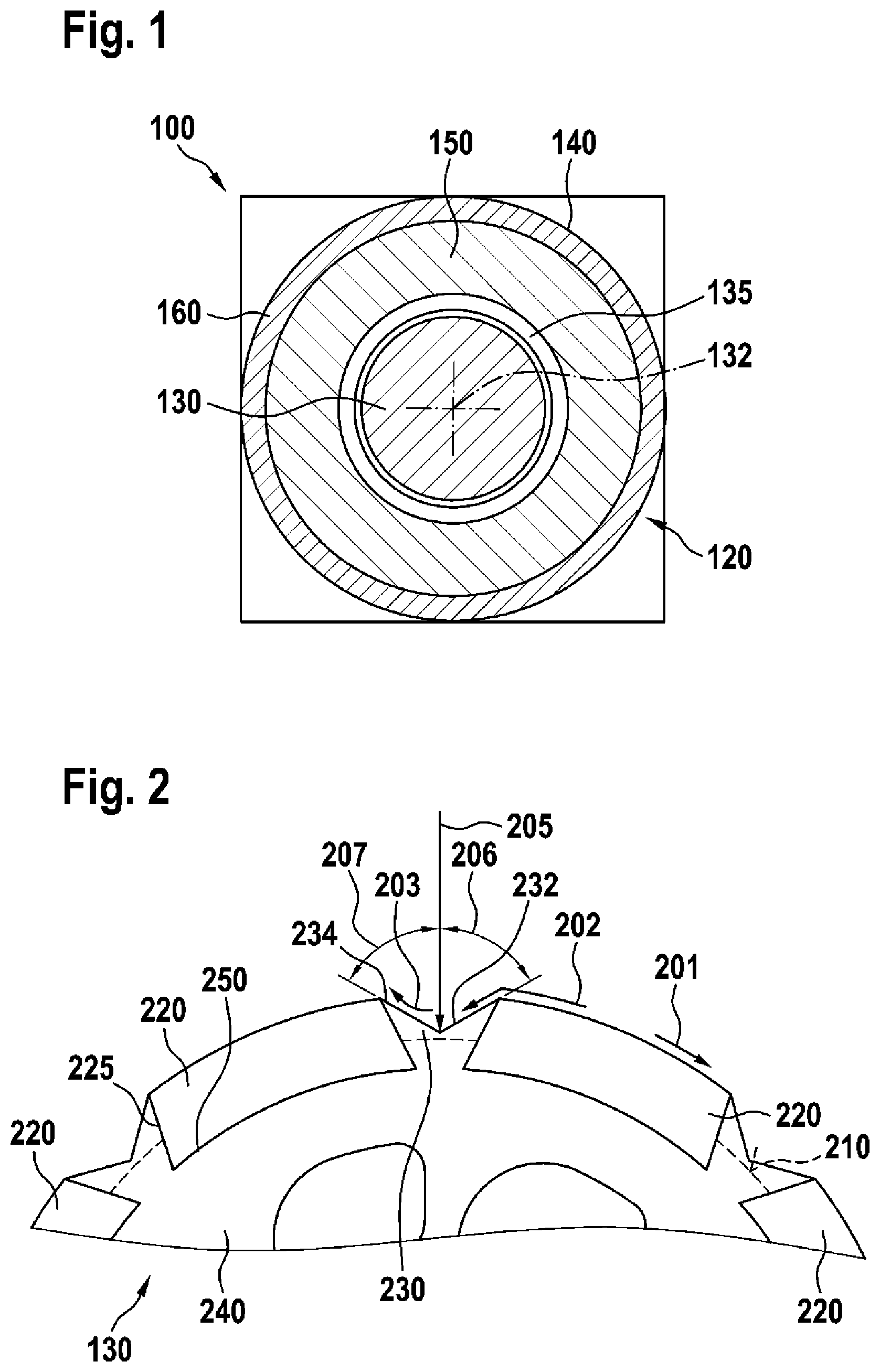 Patent US12348116 — Rotor for an electric motor and electric motor with a rotor — Figure 1