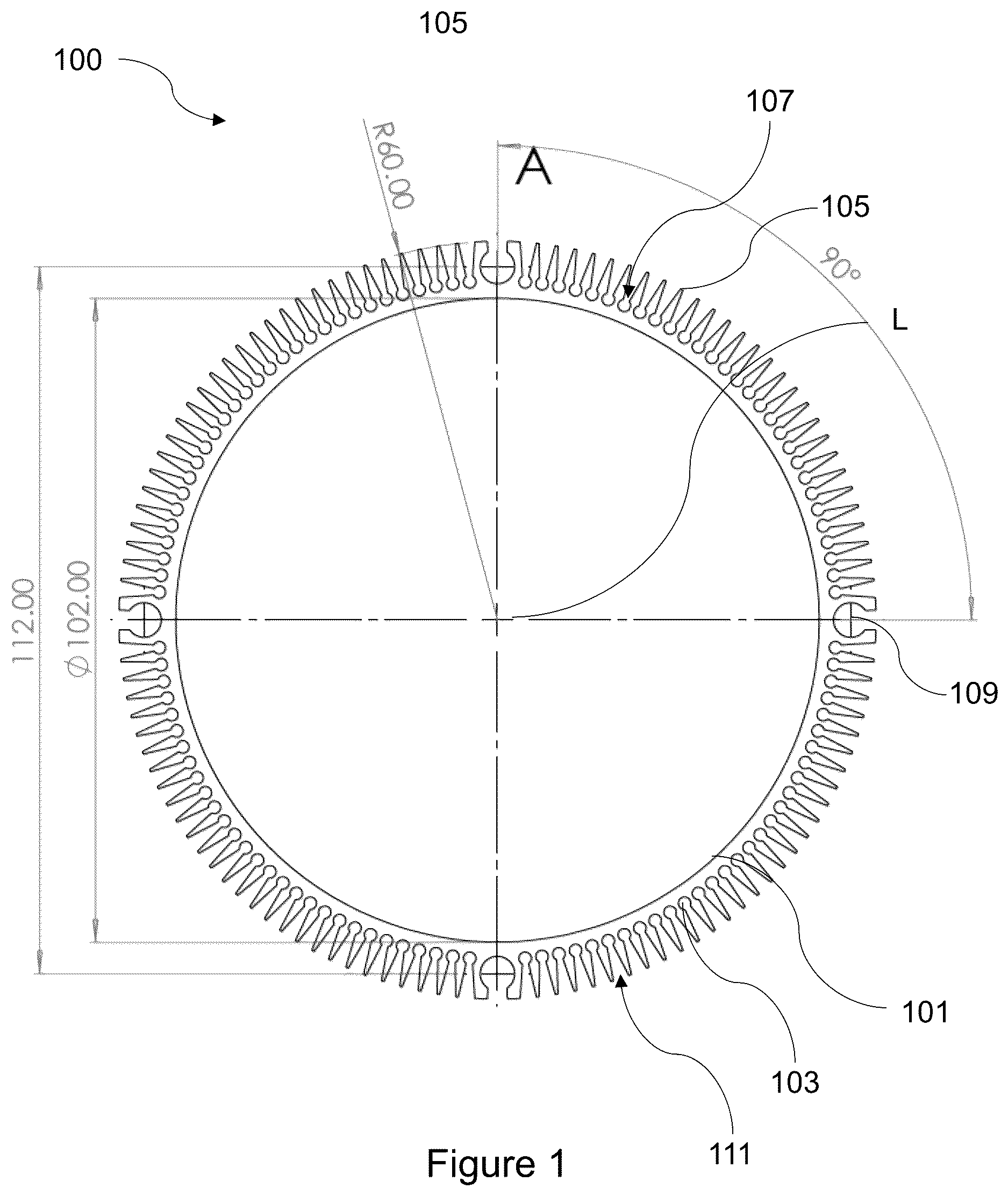 Patent US12348117 Figure 1 – Heatsink