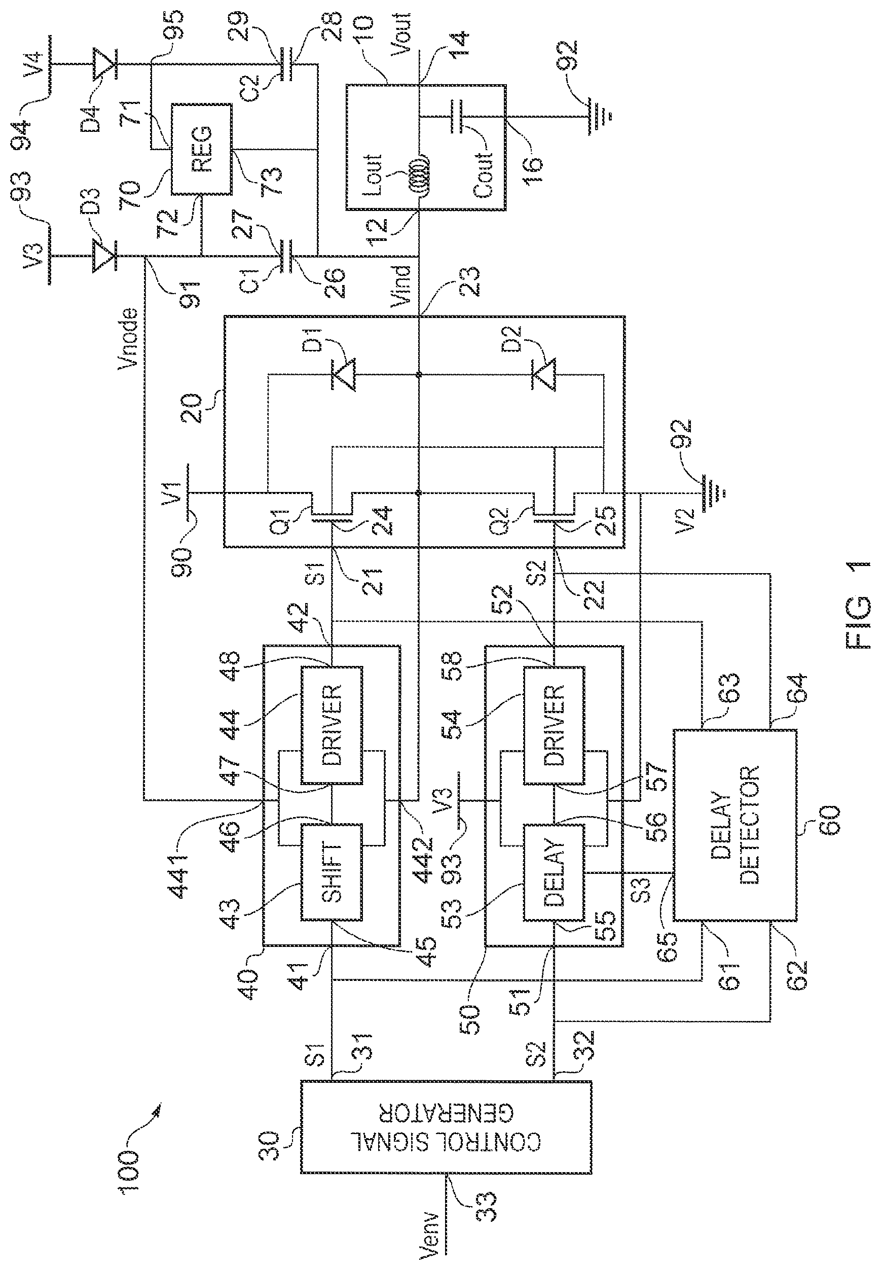 Patent US12348118 Figure 1 – Switched mode power supply