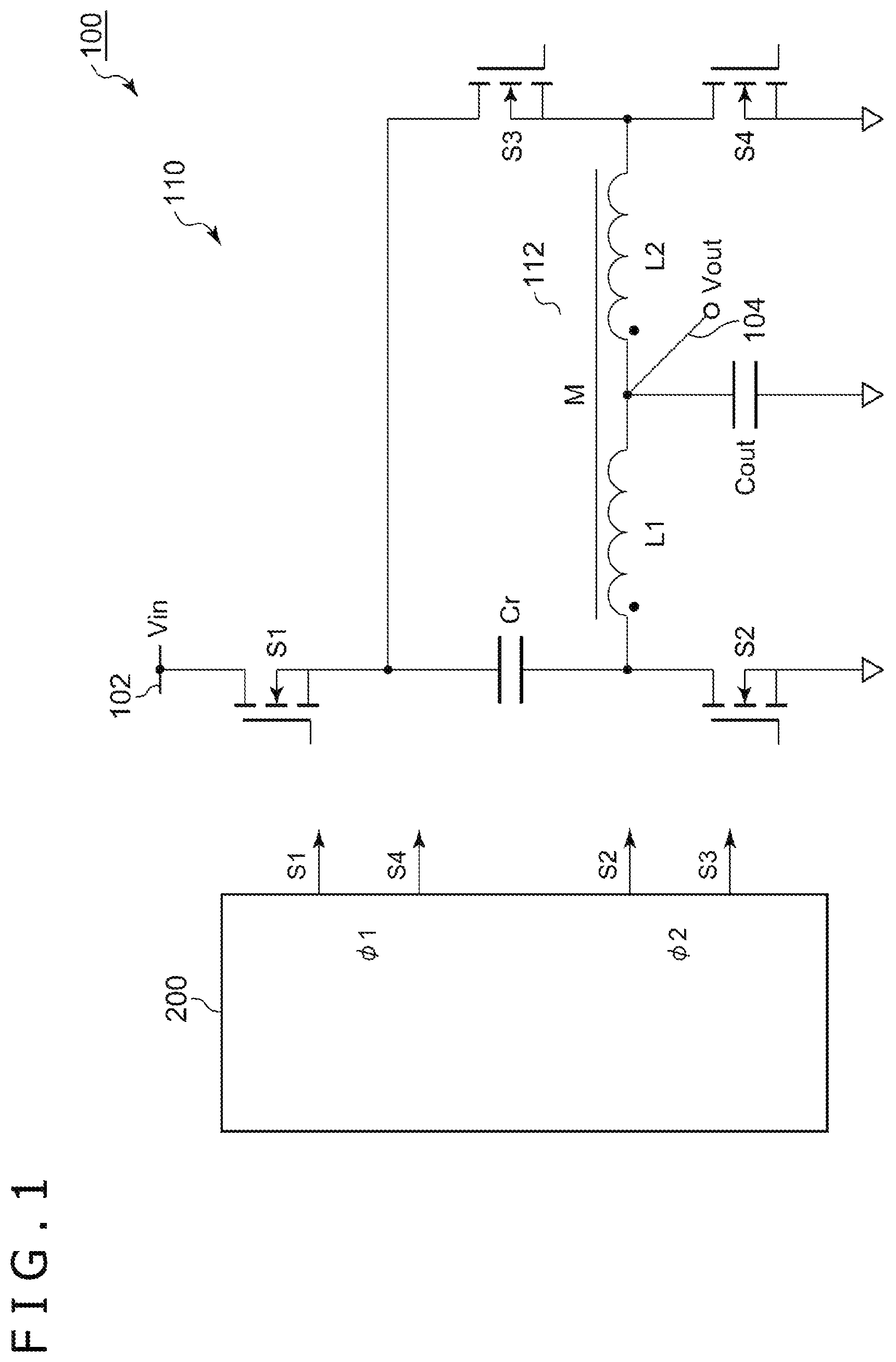 Patent US12348119 Figure 1 – Series capacitor step-down converter, and controller circuit and control method thereof
