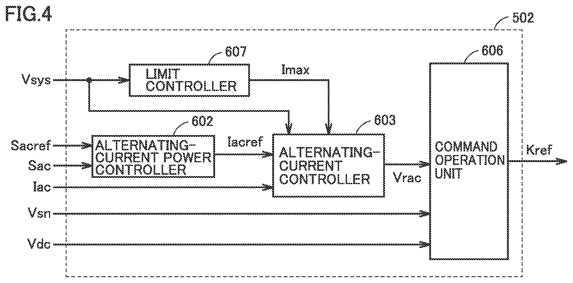 Patent US12348127 Figure 4 – Power conversion device