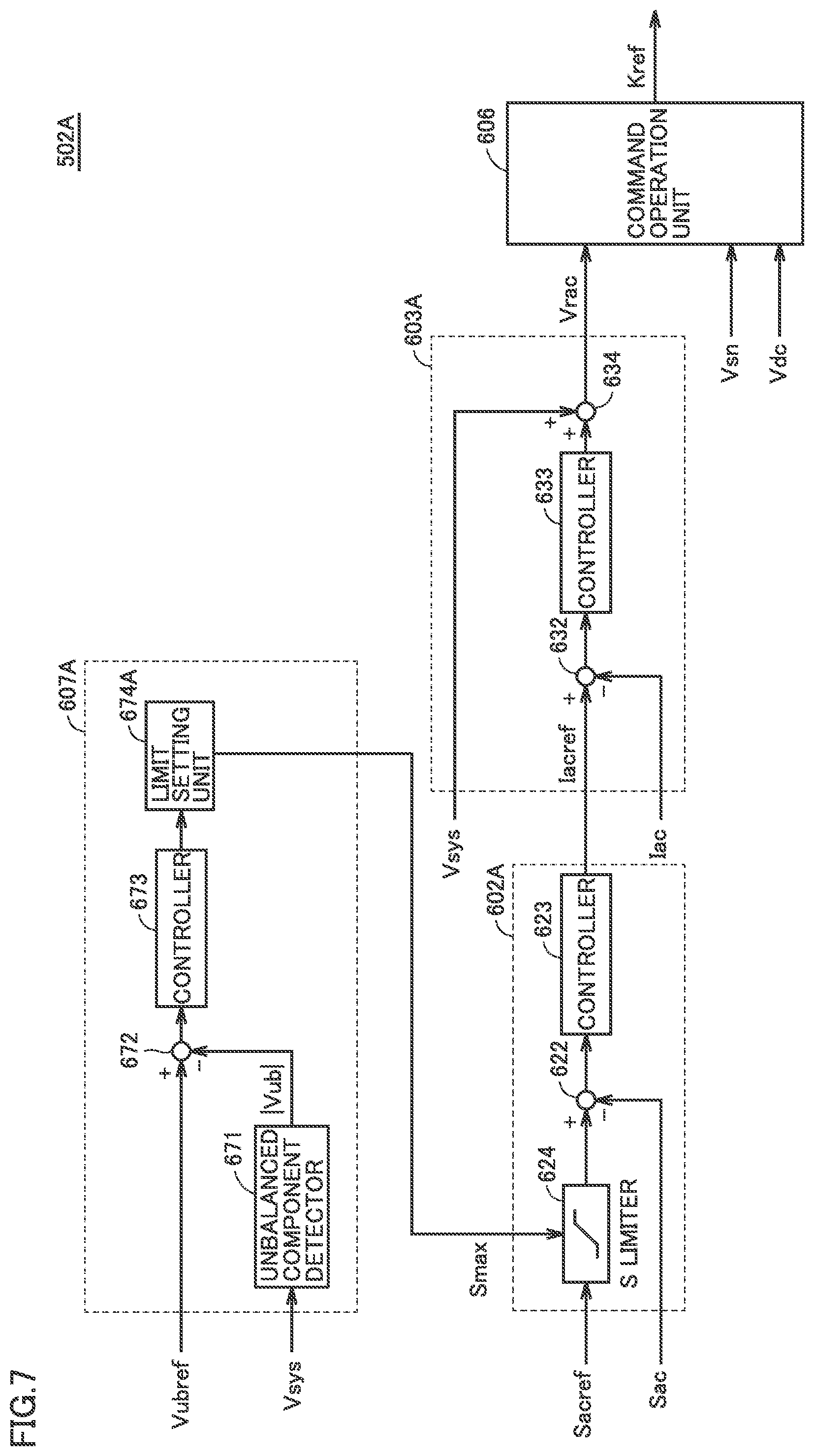 Patent US12348127 Figure 7 – Power conversion device