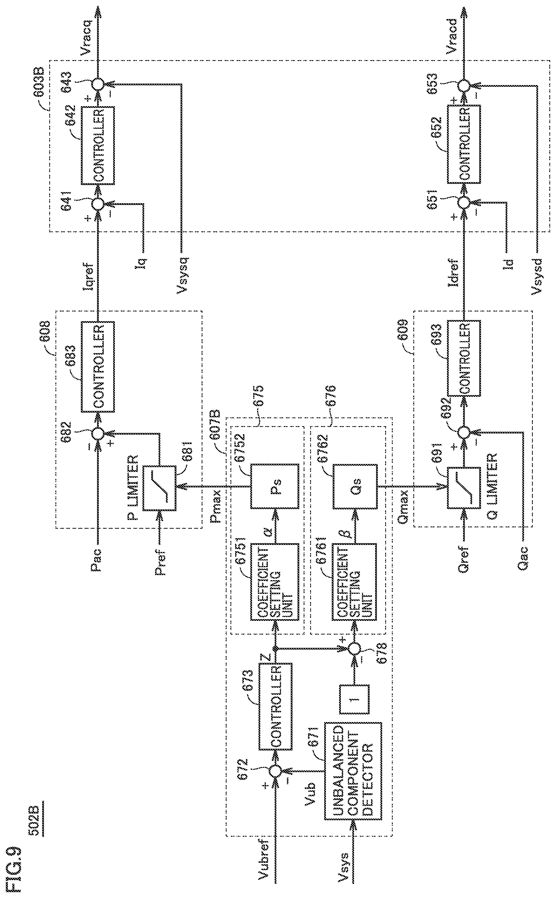 Patent US12348127 Figure 9 – Power conversion device