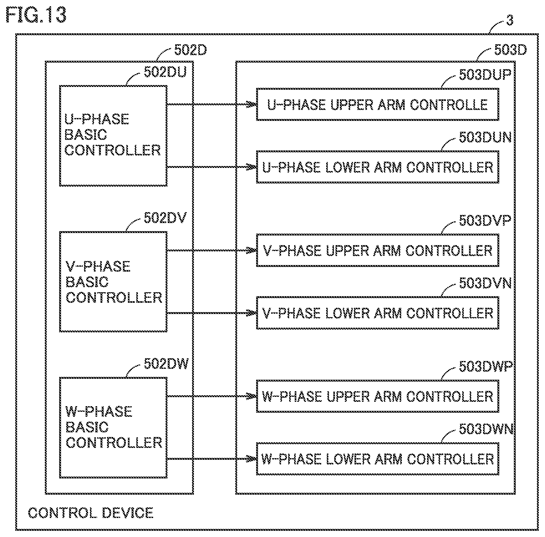 Patent US12348127 Figure 13 – Power conversion device