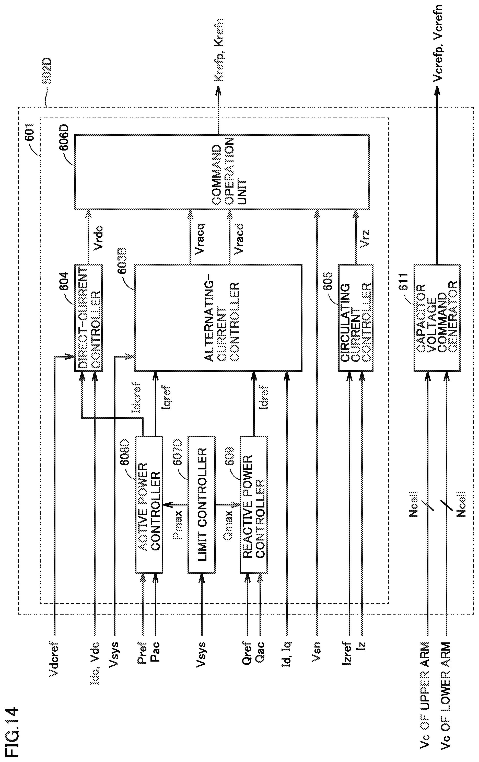 Patent US12348127 Figure 14 – Power conversion device