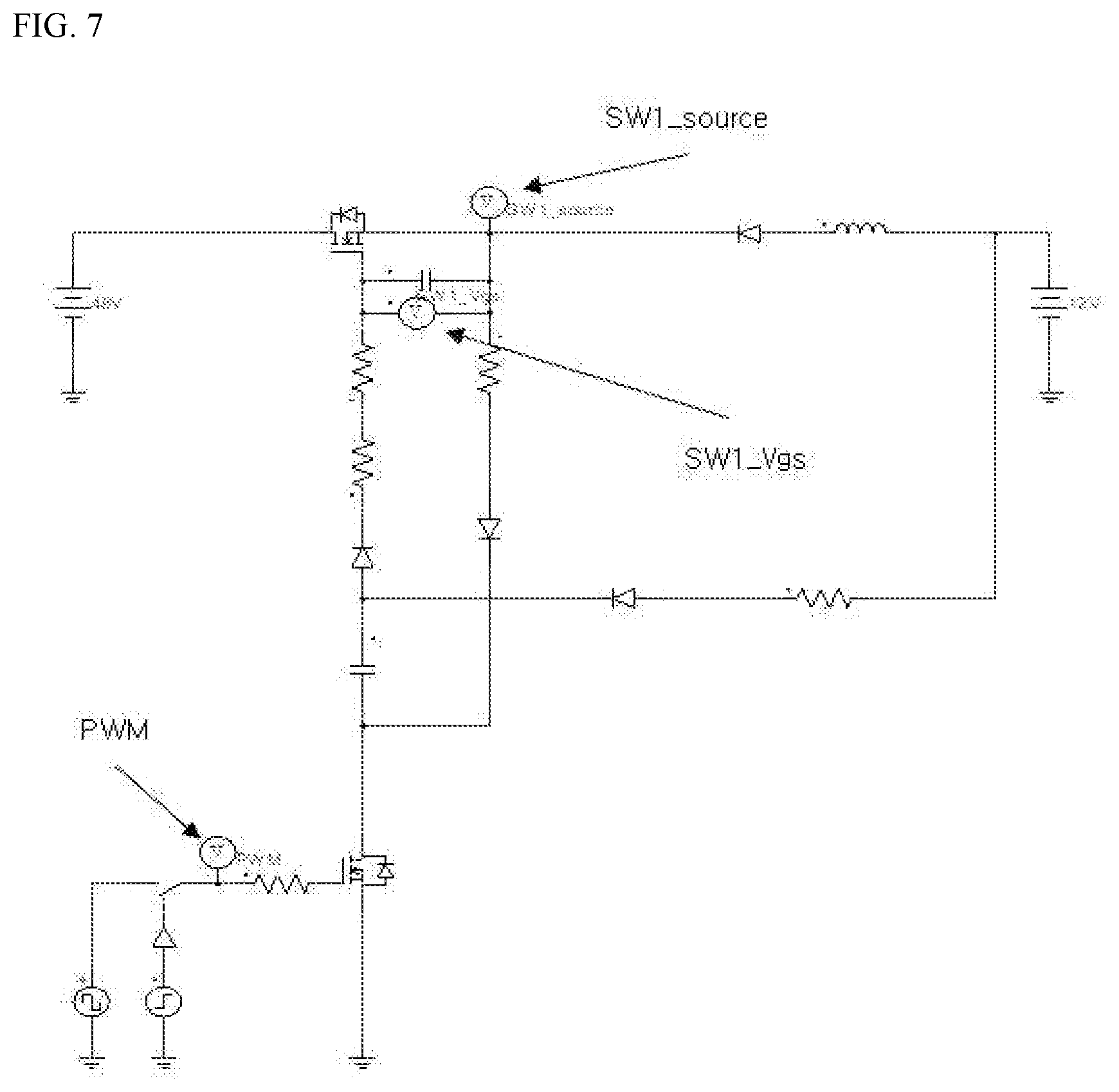 Patent US12348128 Figure 7 – Battery switch driving circuit