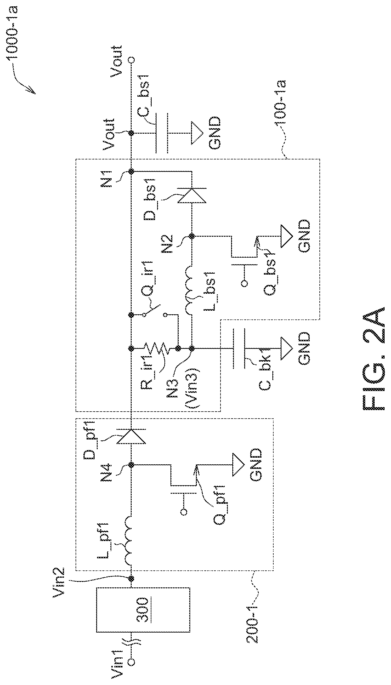 Patent US12348129 Figure 2 – Boost power supply circuit