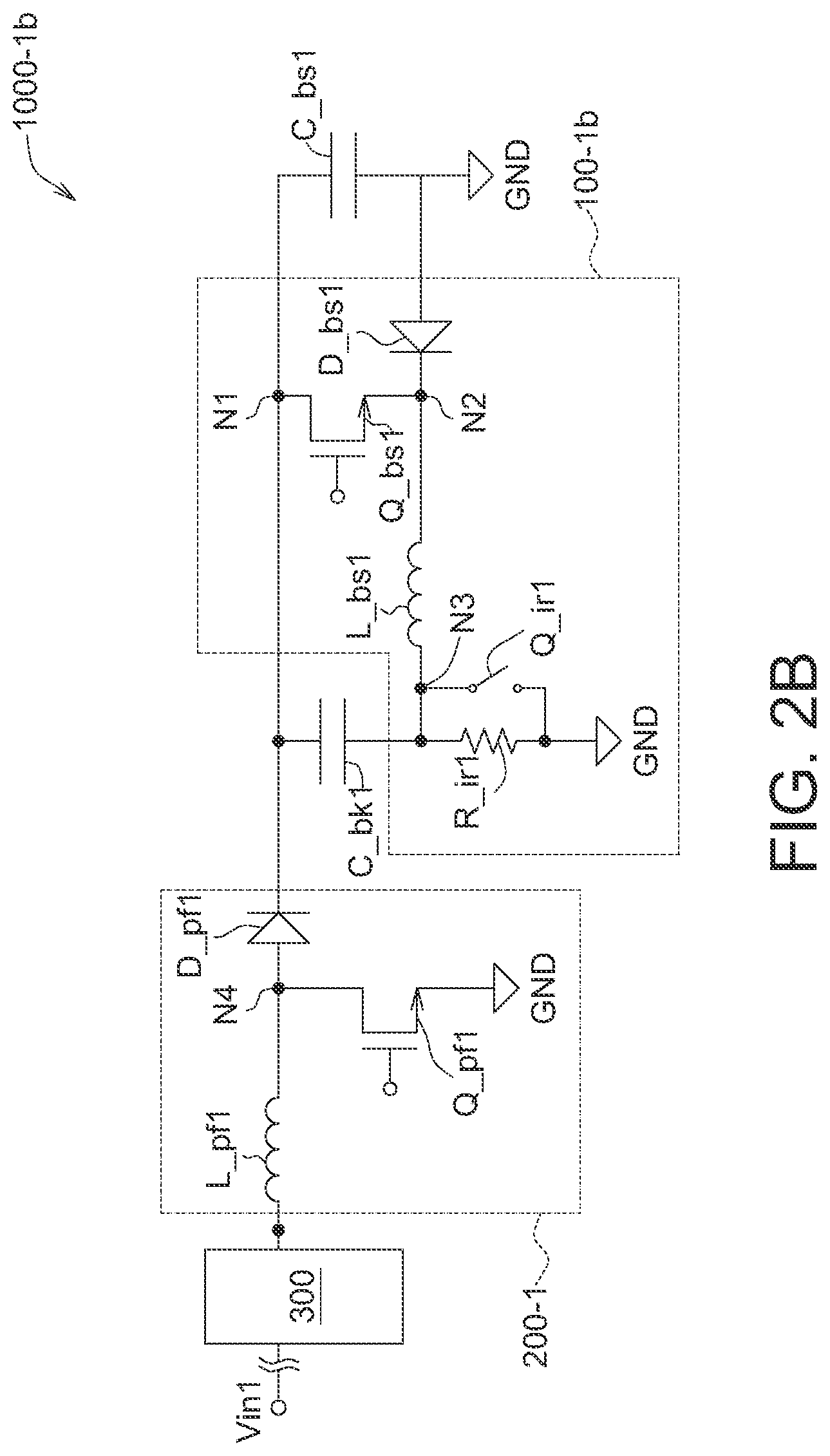 Patent US12348129 Figure 3 – Boost power supply circuit