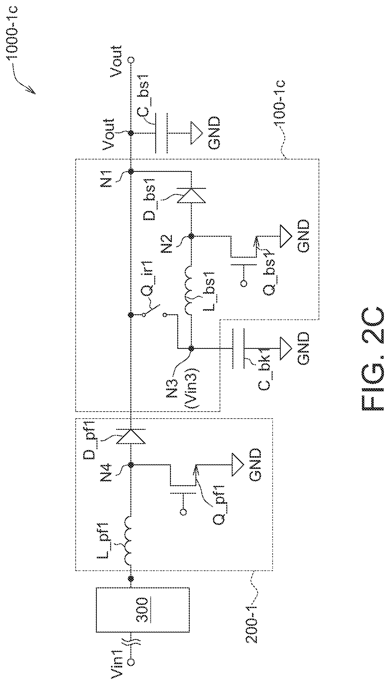 Patent US12348129 Figure 4 – Boost power supply circuit